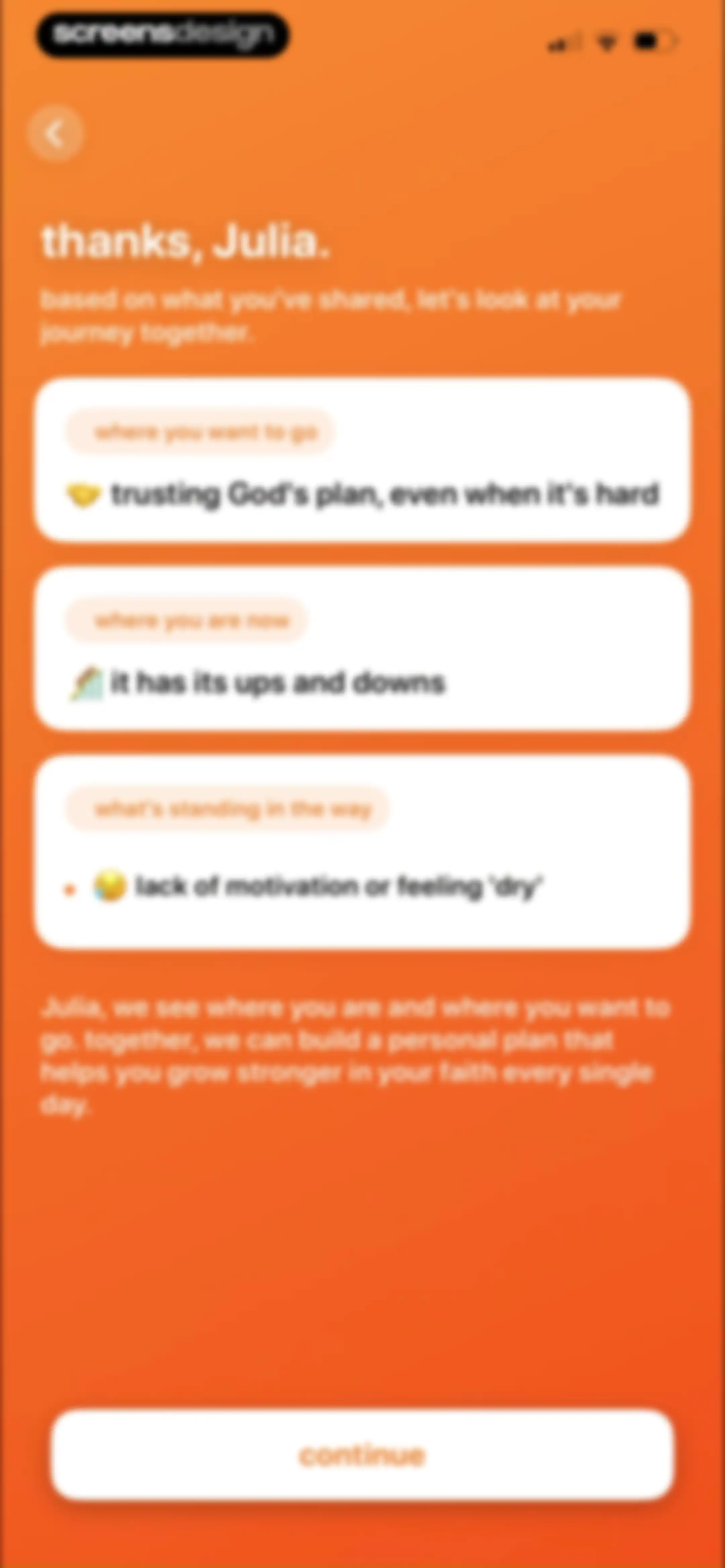 prayer lock: christian focus screen 22