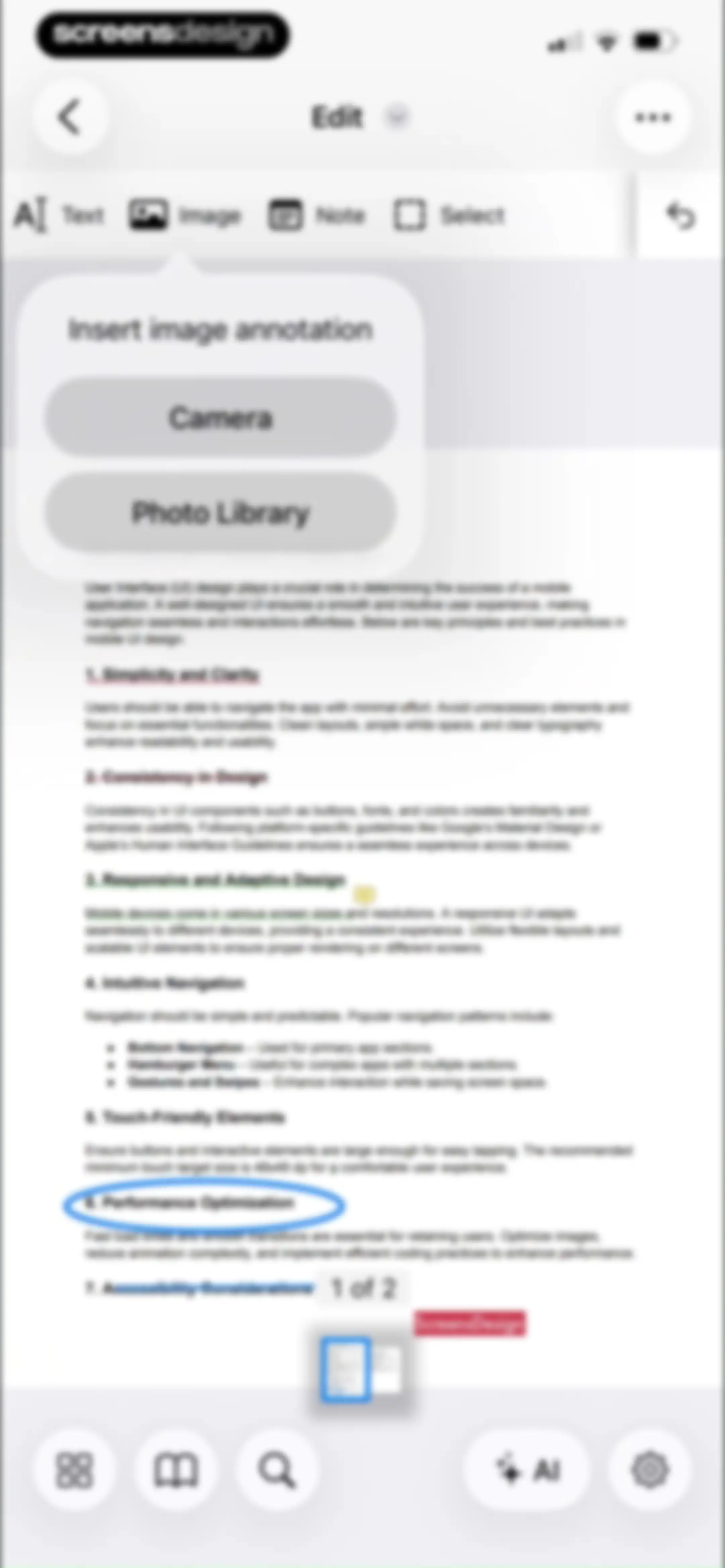 PDF Editor ® screen 68