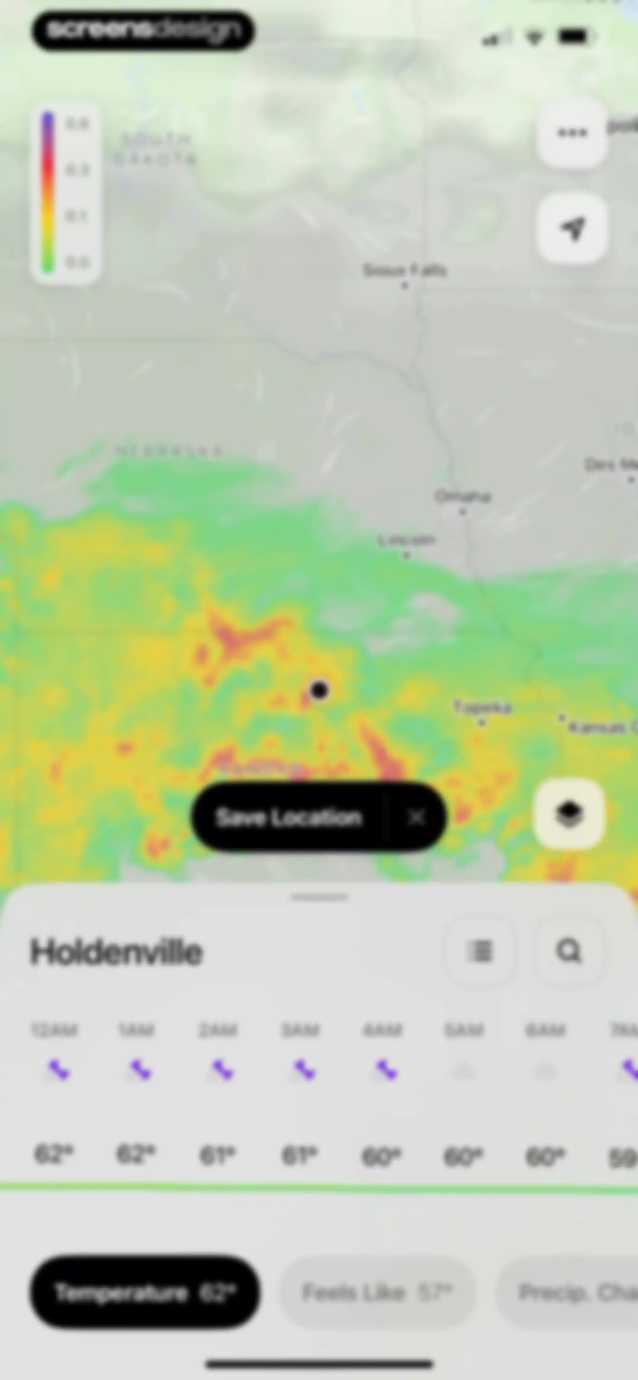 Element: Weather Radar screen 38