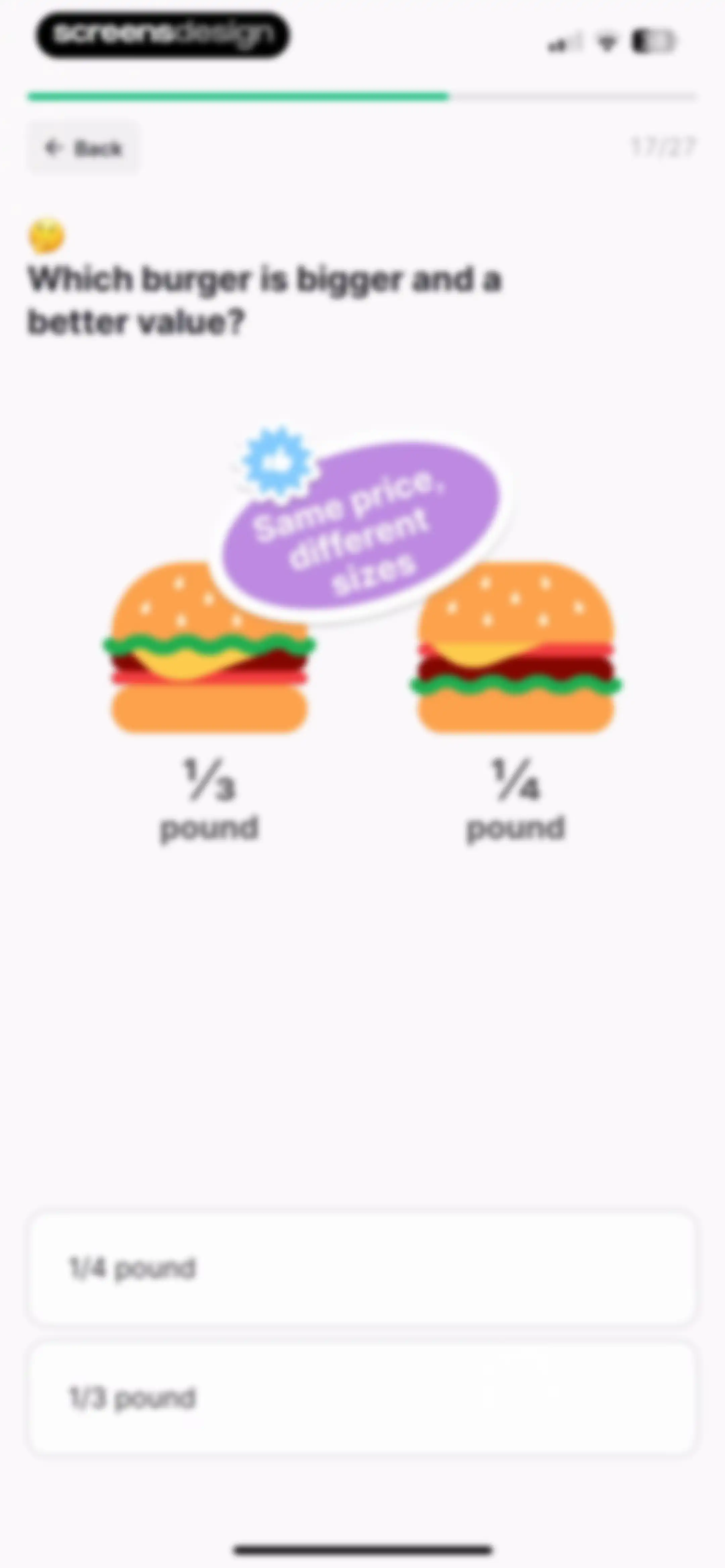 Nibble: Daily Learning & Quiz screen 28