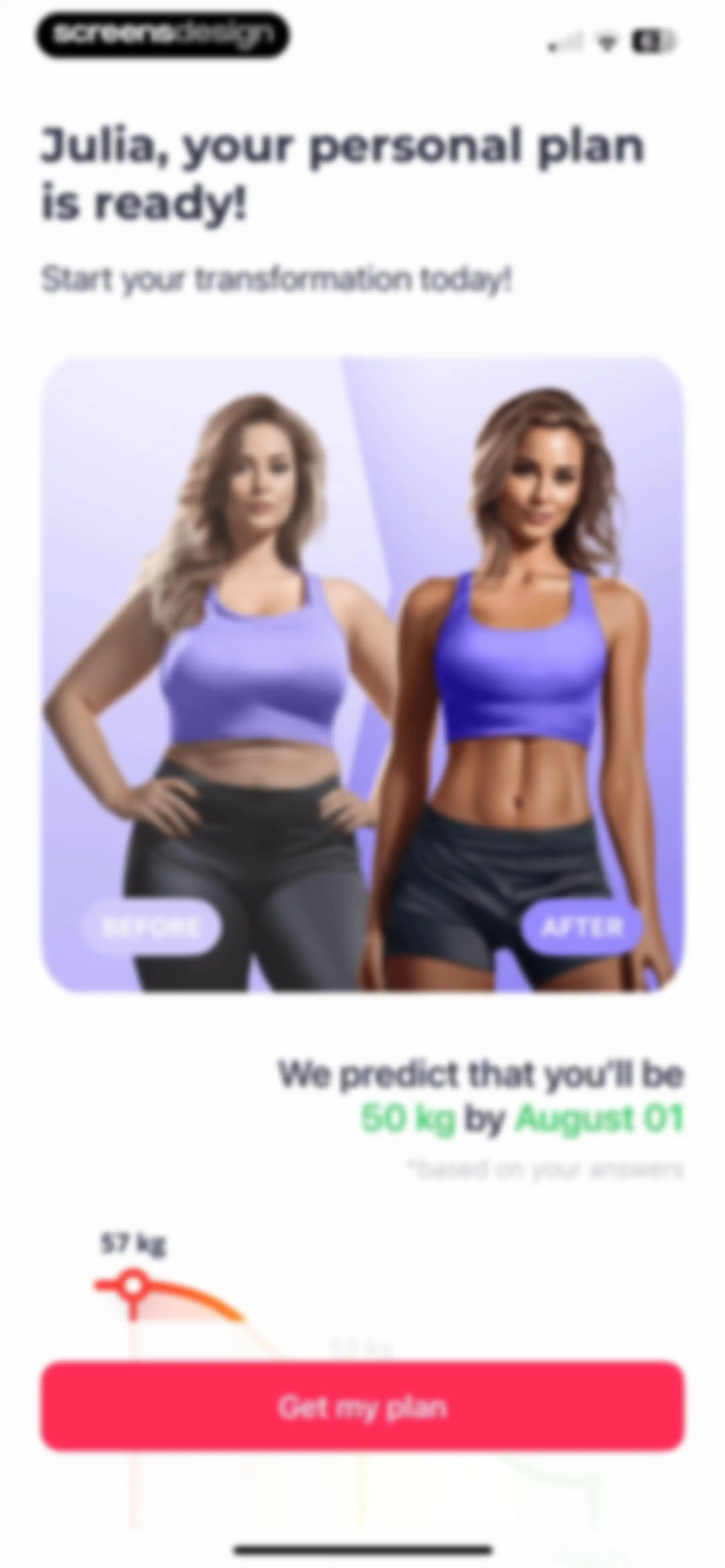FitMe - Lazy Workout at Home screen 42