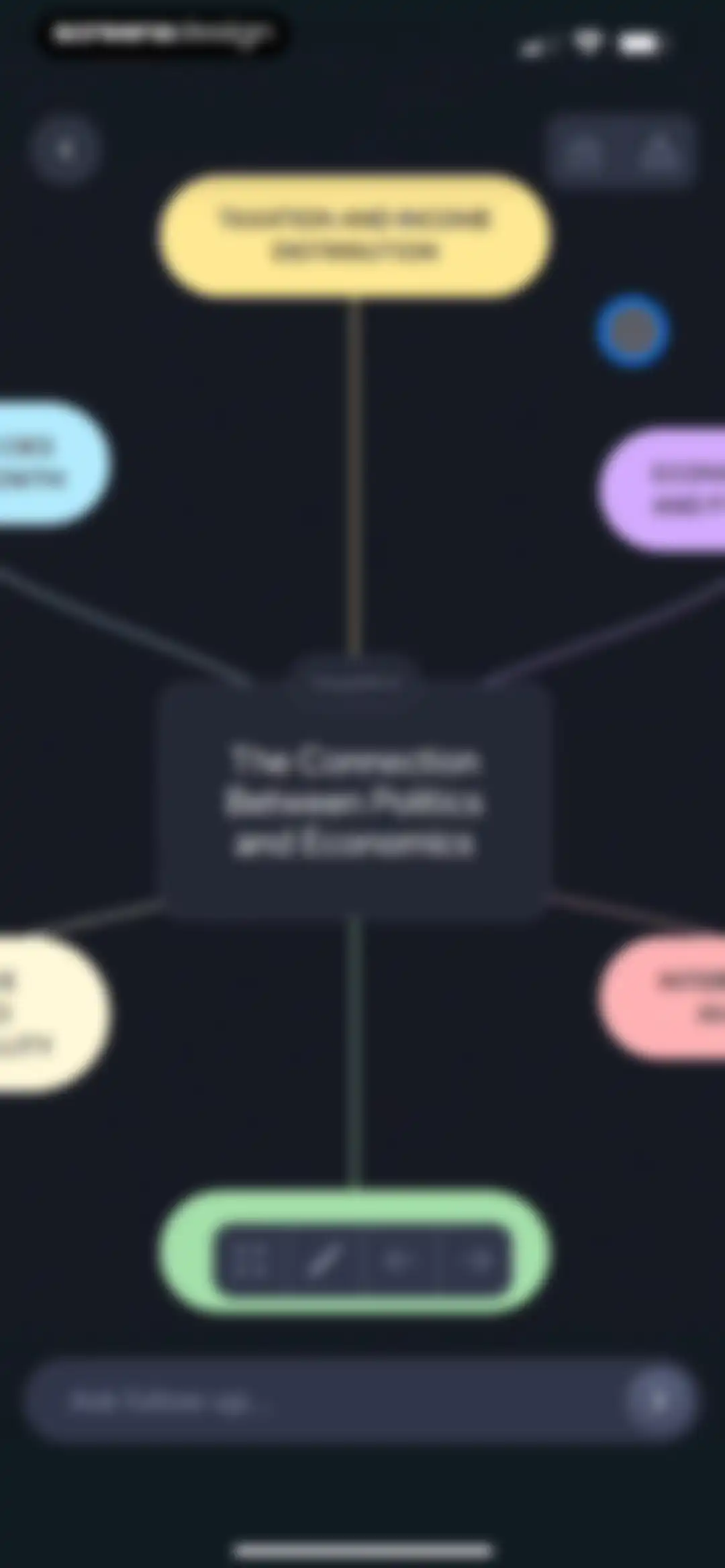 VisualMind: AI MindMap/Chatbot screen 33