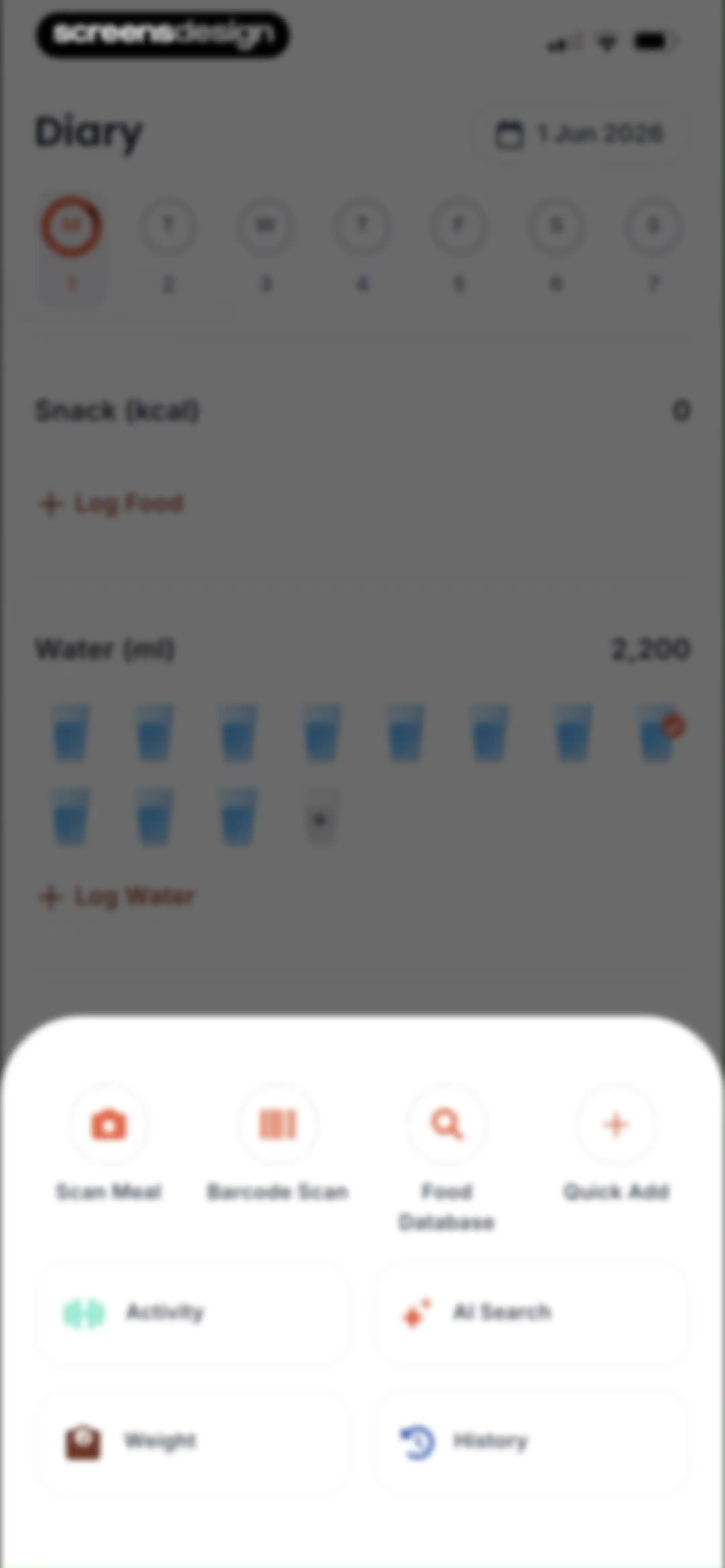 Kalguroo: AI Calorie Tracker screen 114