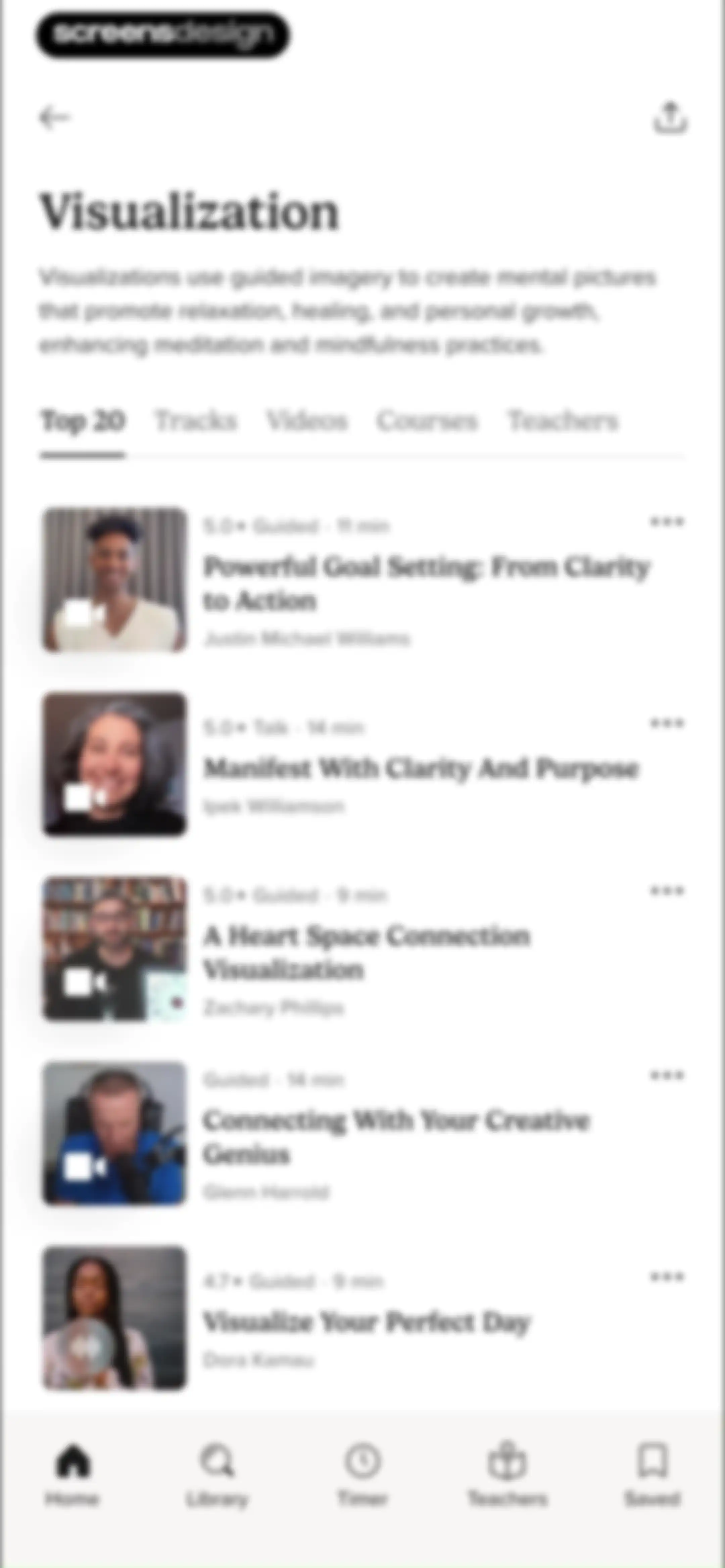 Insight Timer: Meditate, Sleep screen 104