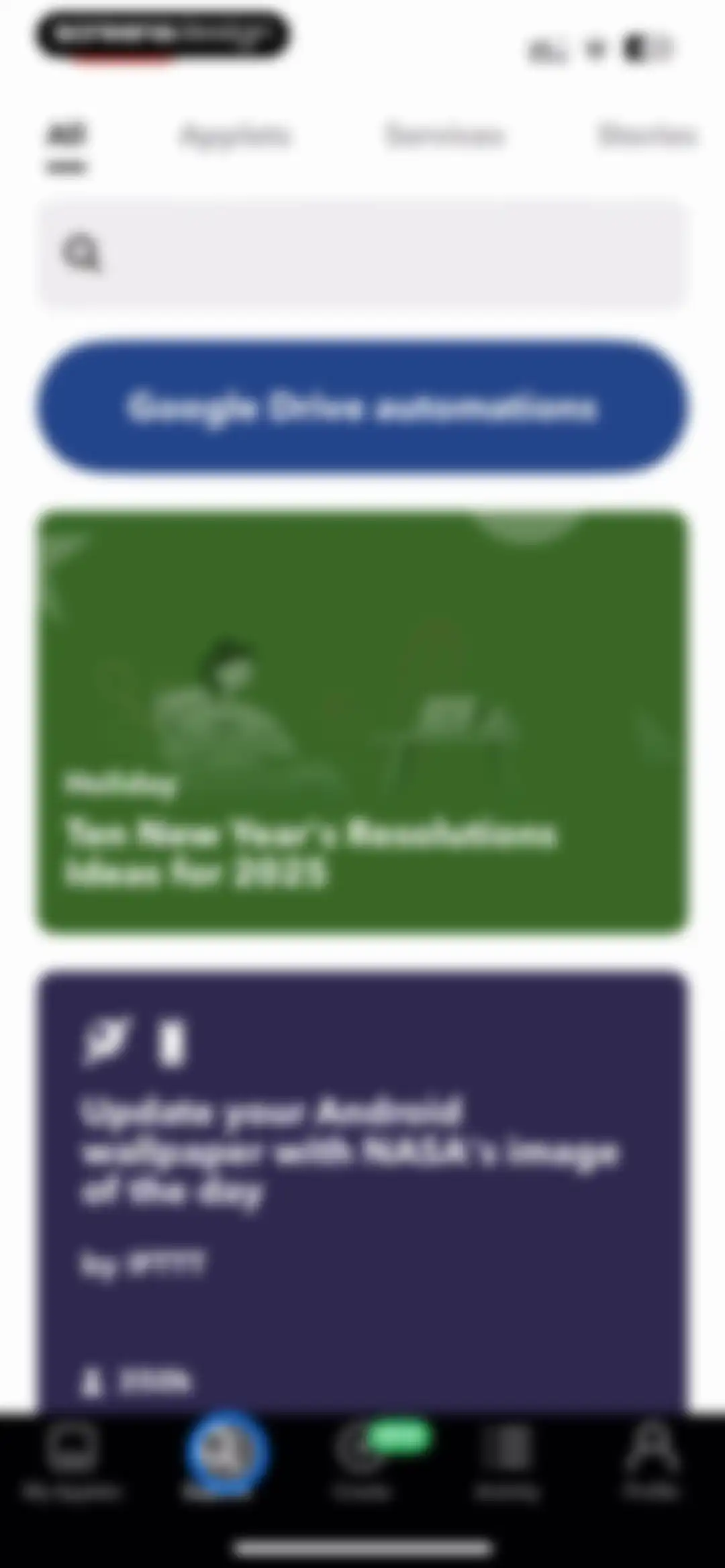 IFTTT - Automate work and home screen 22