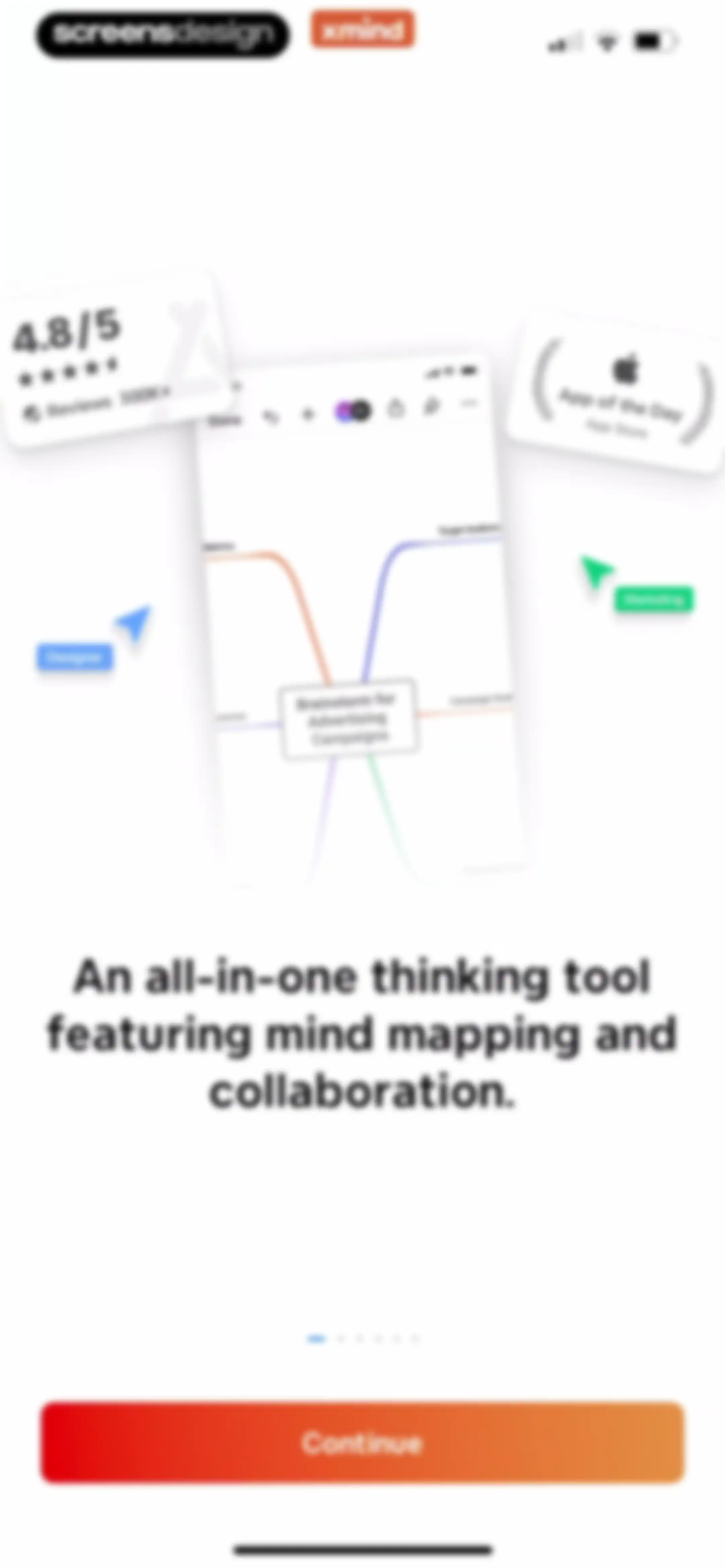Xmind: AI Mind Map, Brainstorm screen 2