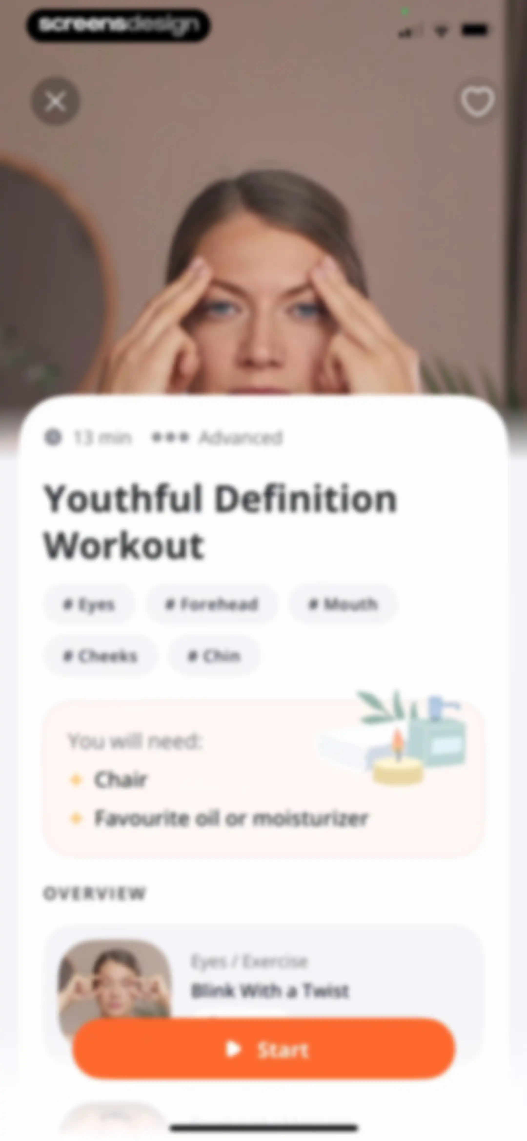 Luvly: Face Yoga Exercises screen 148