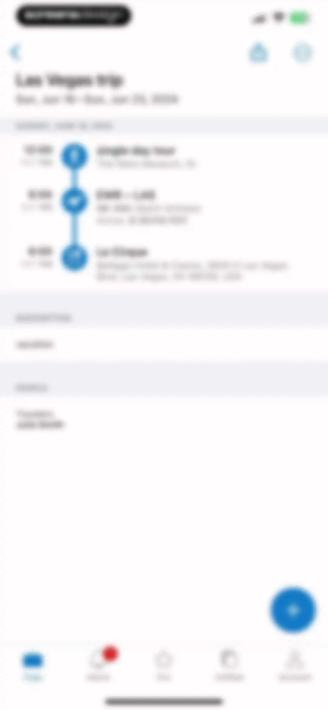 TripIt: Travel Planner screen 24
