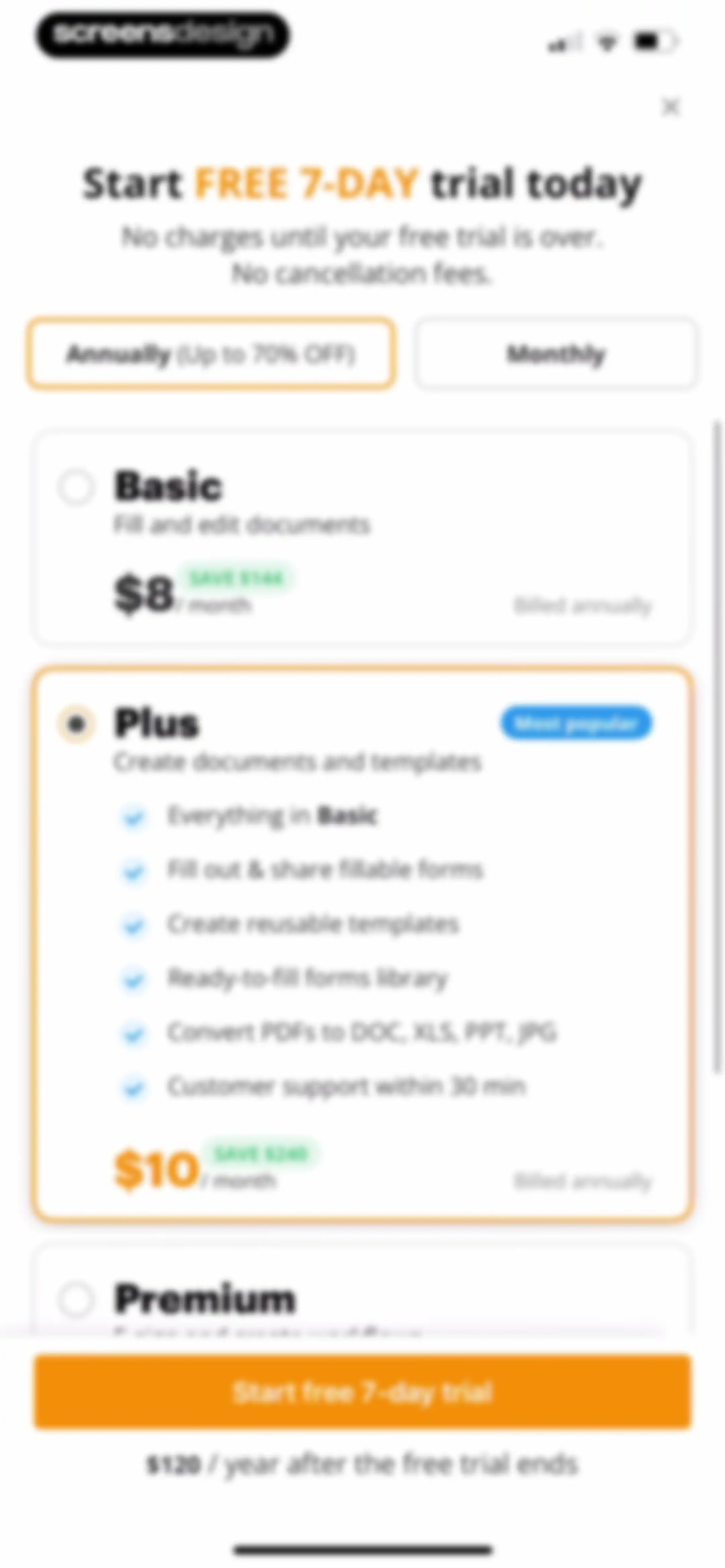 pdfFiller: edit PDF documents screen 13