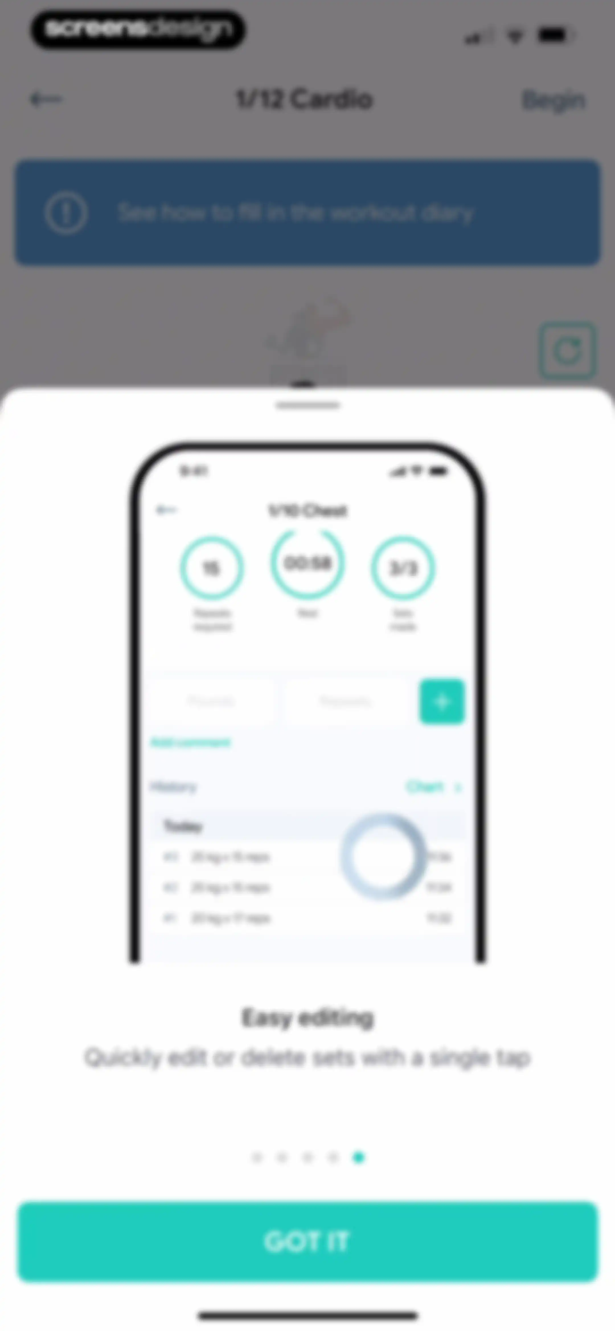 Fitness App: Gym Workout Plan screen 36
