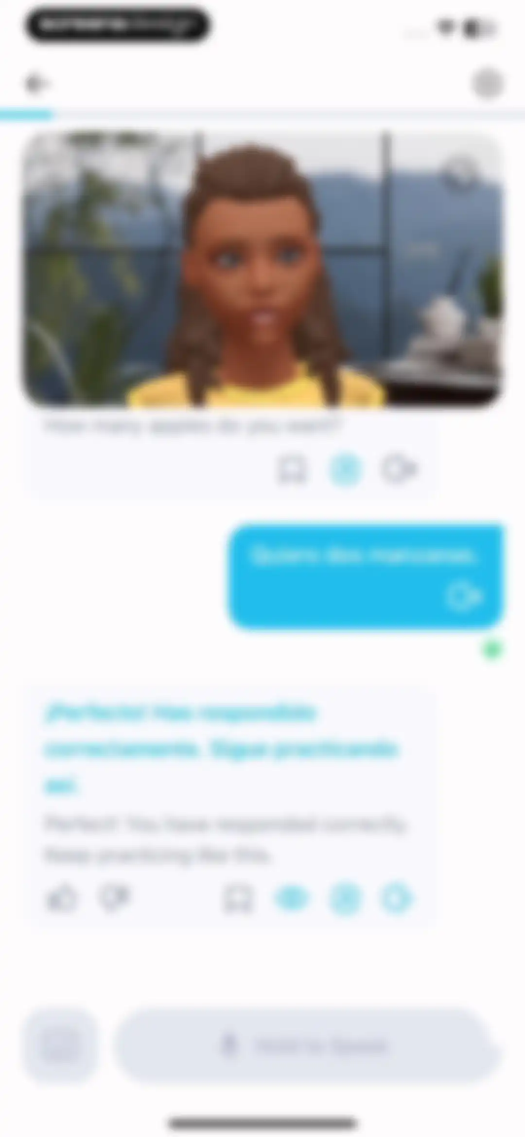 Hablo: Speak & Learn English screen 58