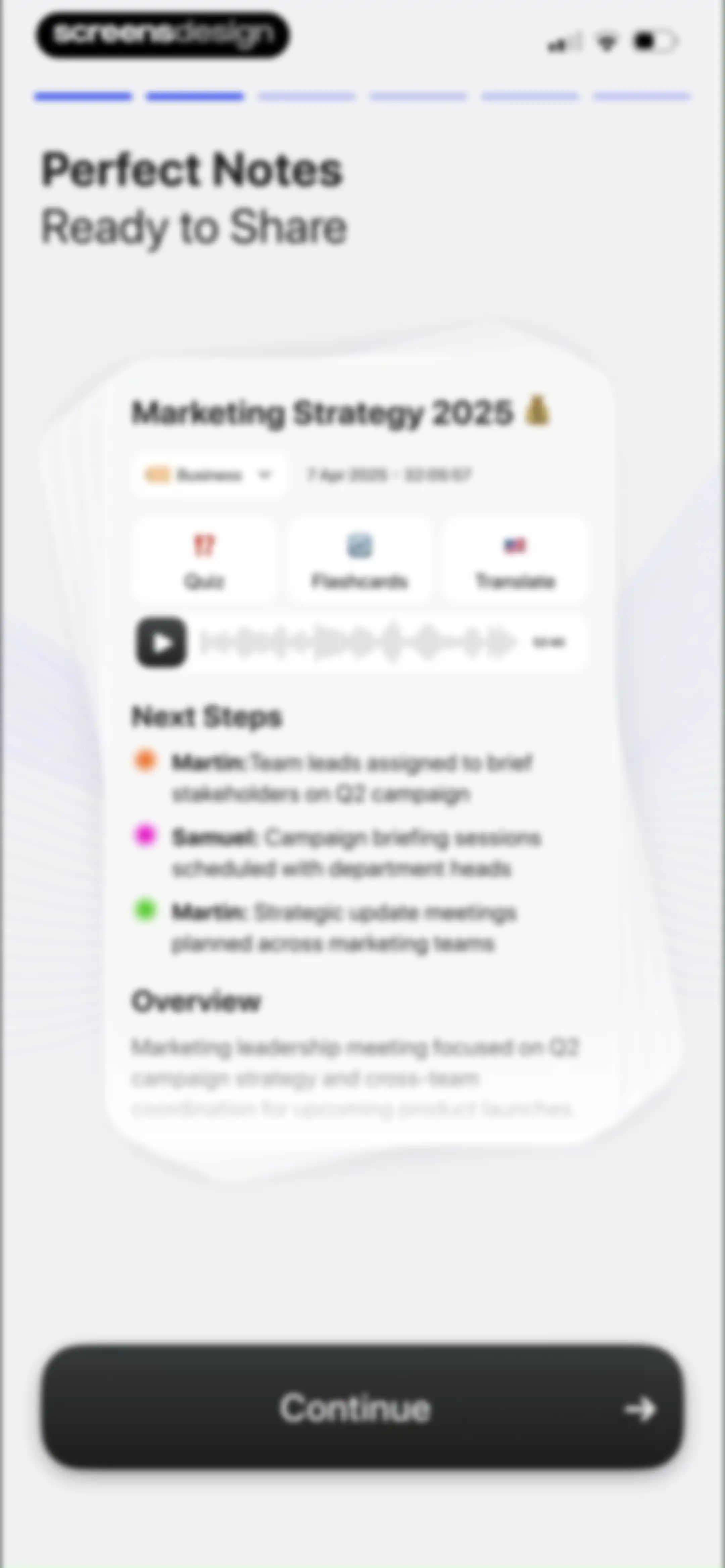 Notee: AI Note Taker screen 12