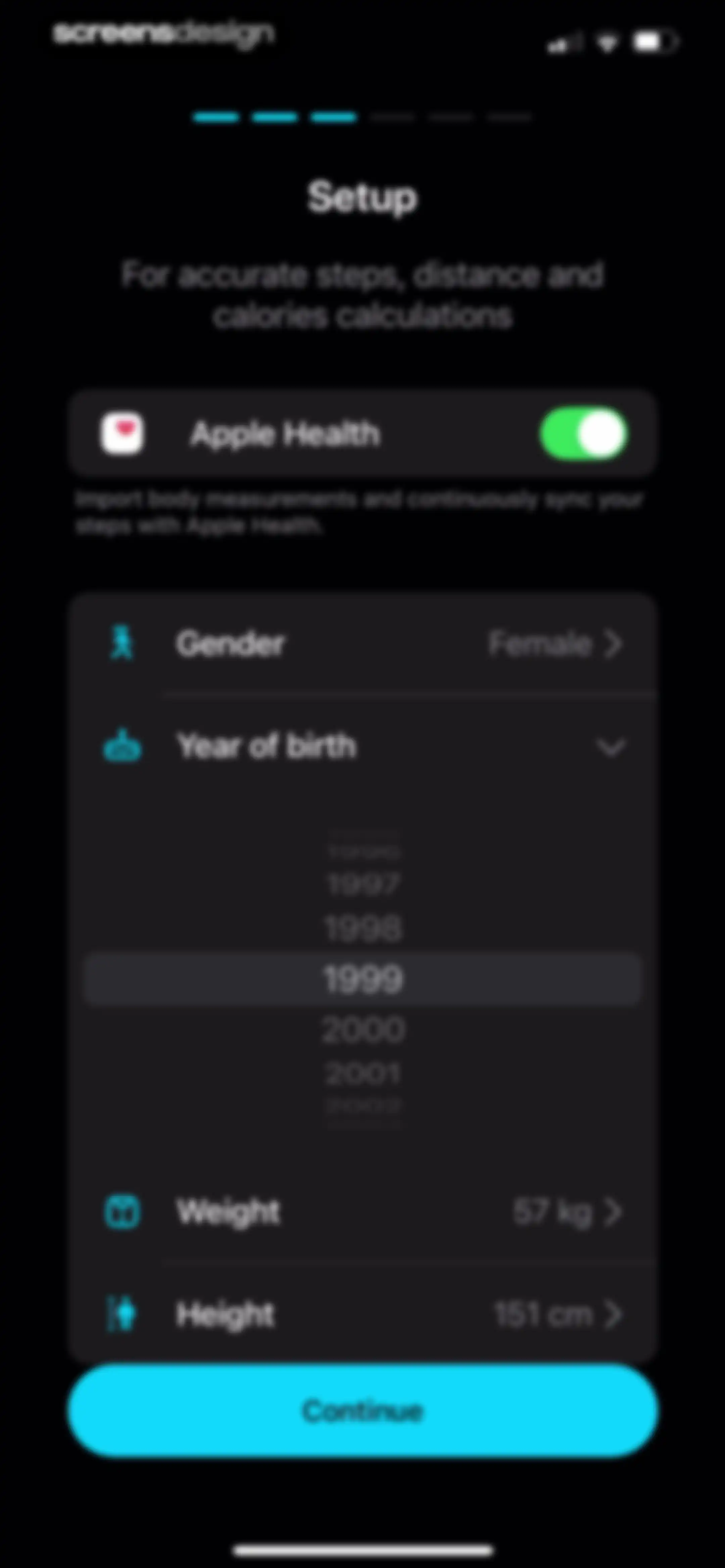 StepsApp Pedometer screen 16