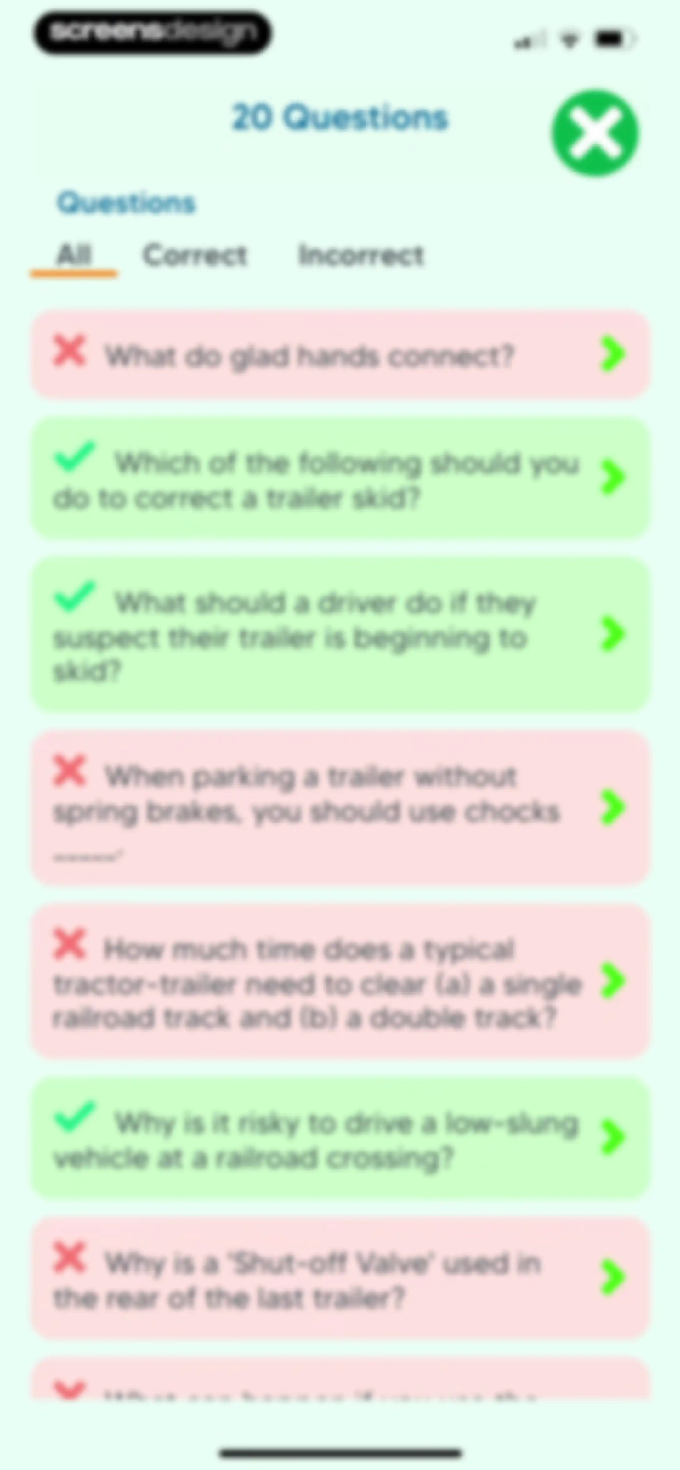 CDL Prep Practice Test: 2026 screen 40