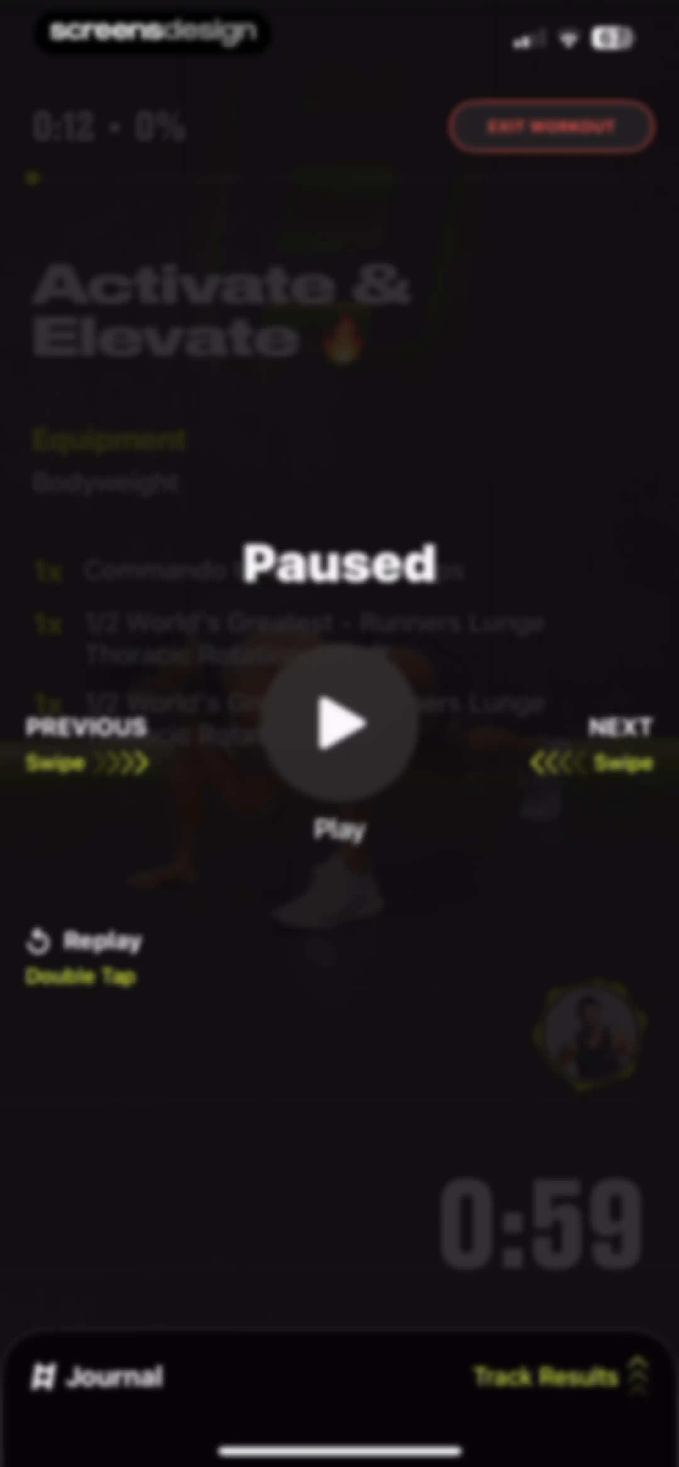 LADDER Strength Training Plans screen 38