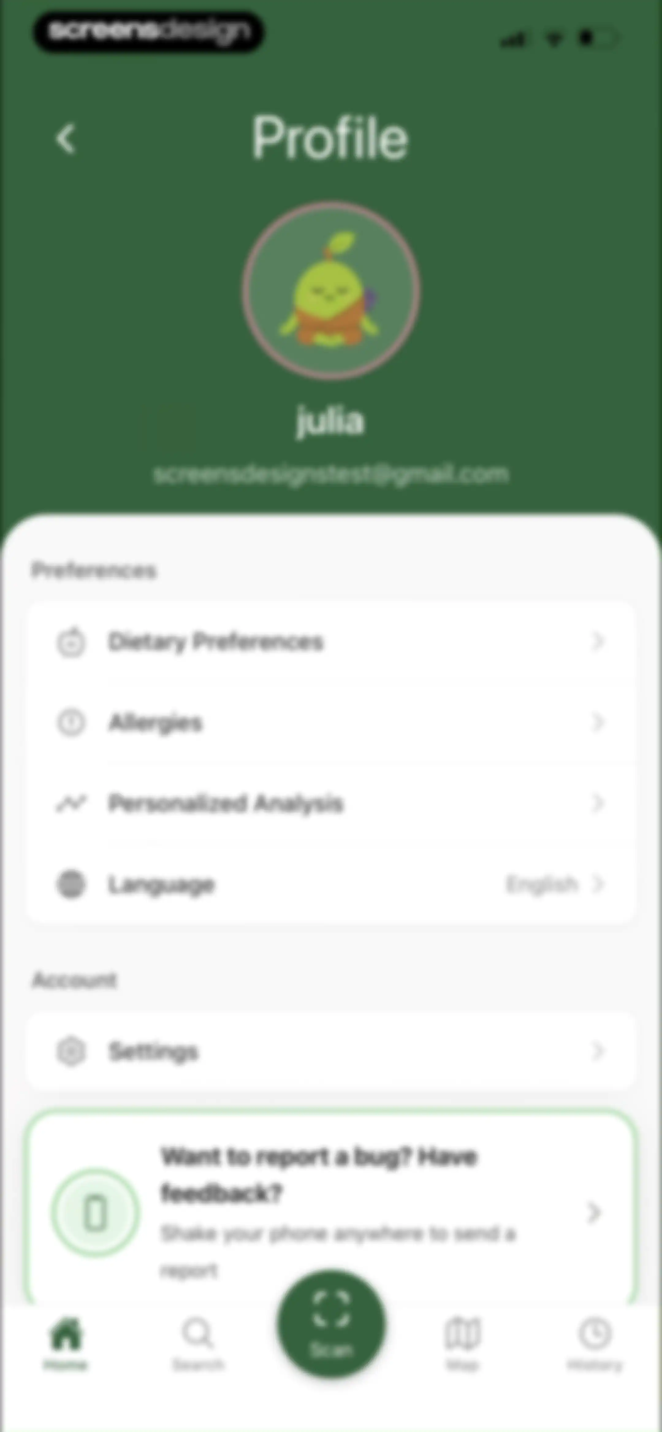Olive: Food & Cosmetic Scanner screen 115