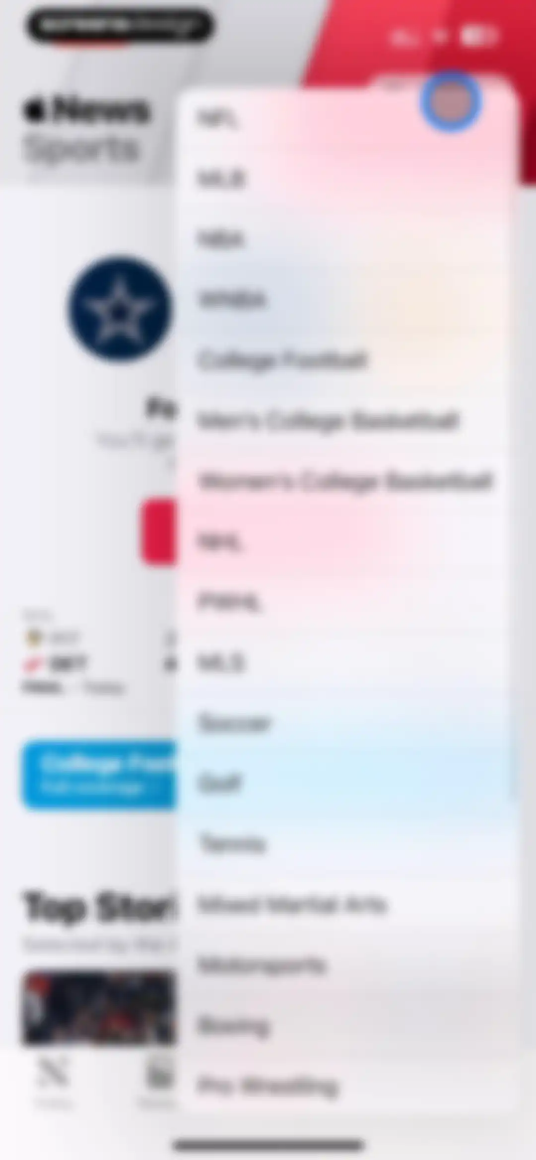 Apple News screen 117
