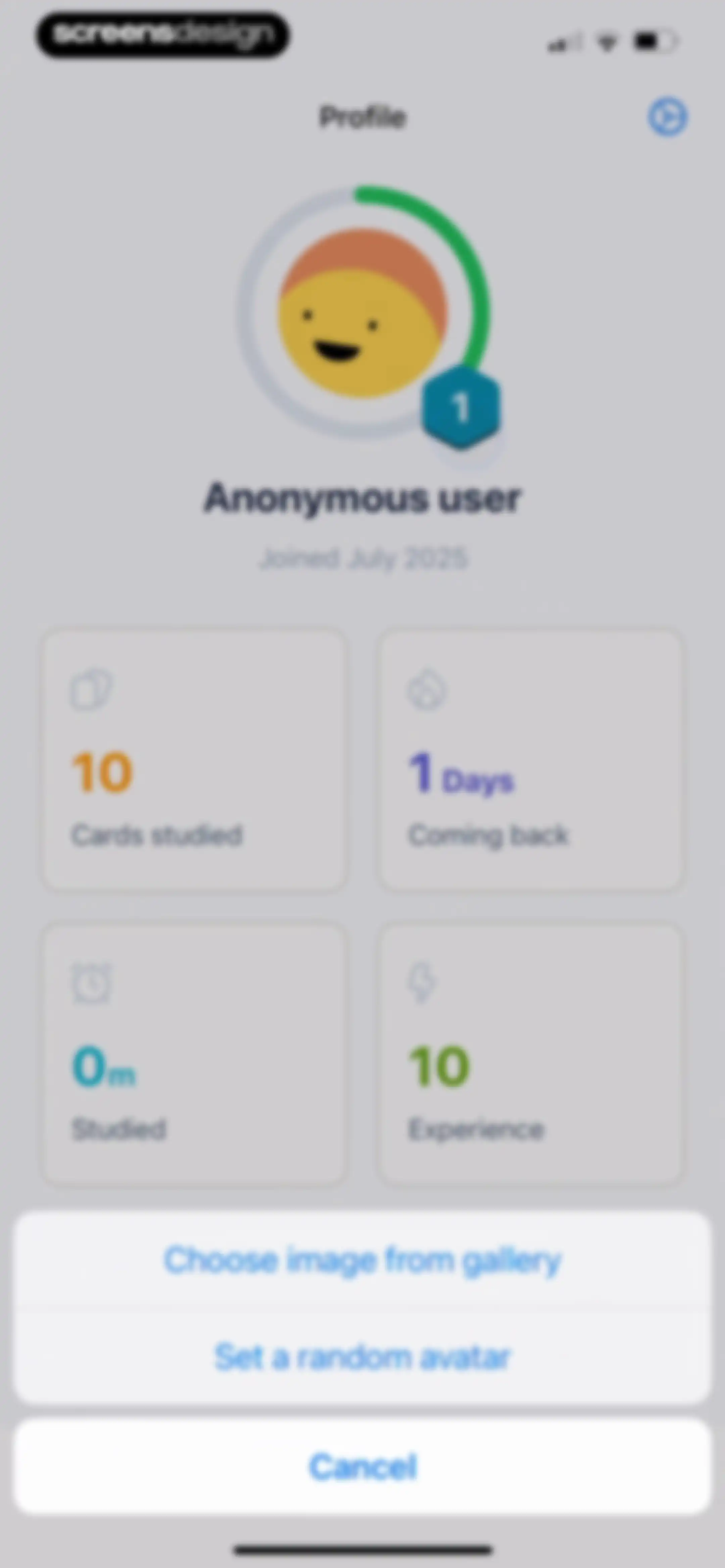 Mopiq: AI Flashcards Learning screen 90