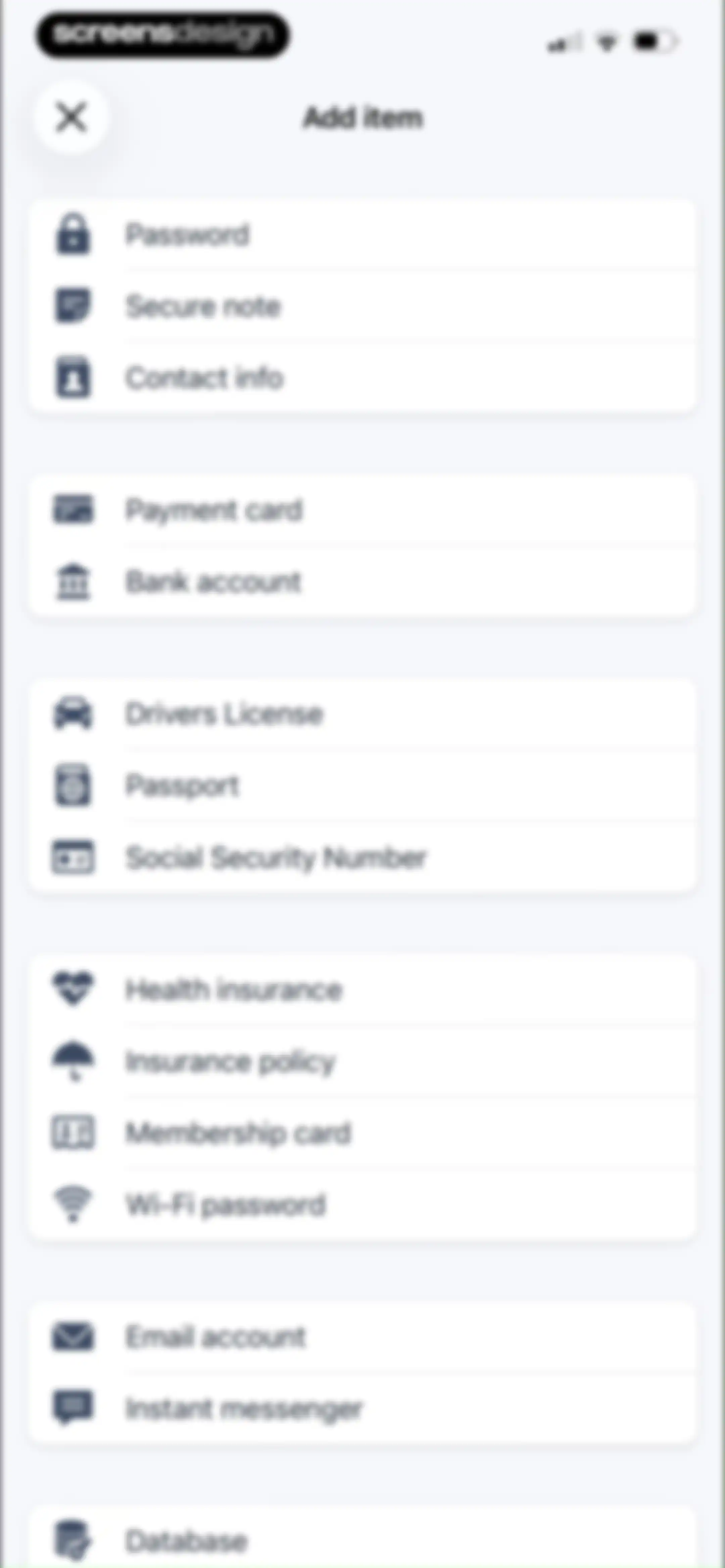 LastPass Password Manager screen 21