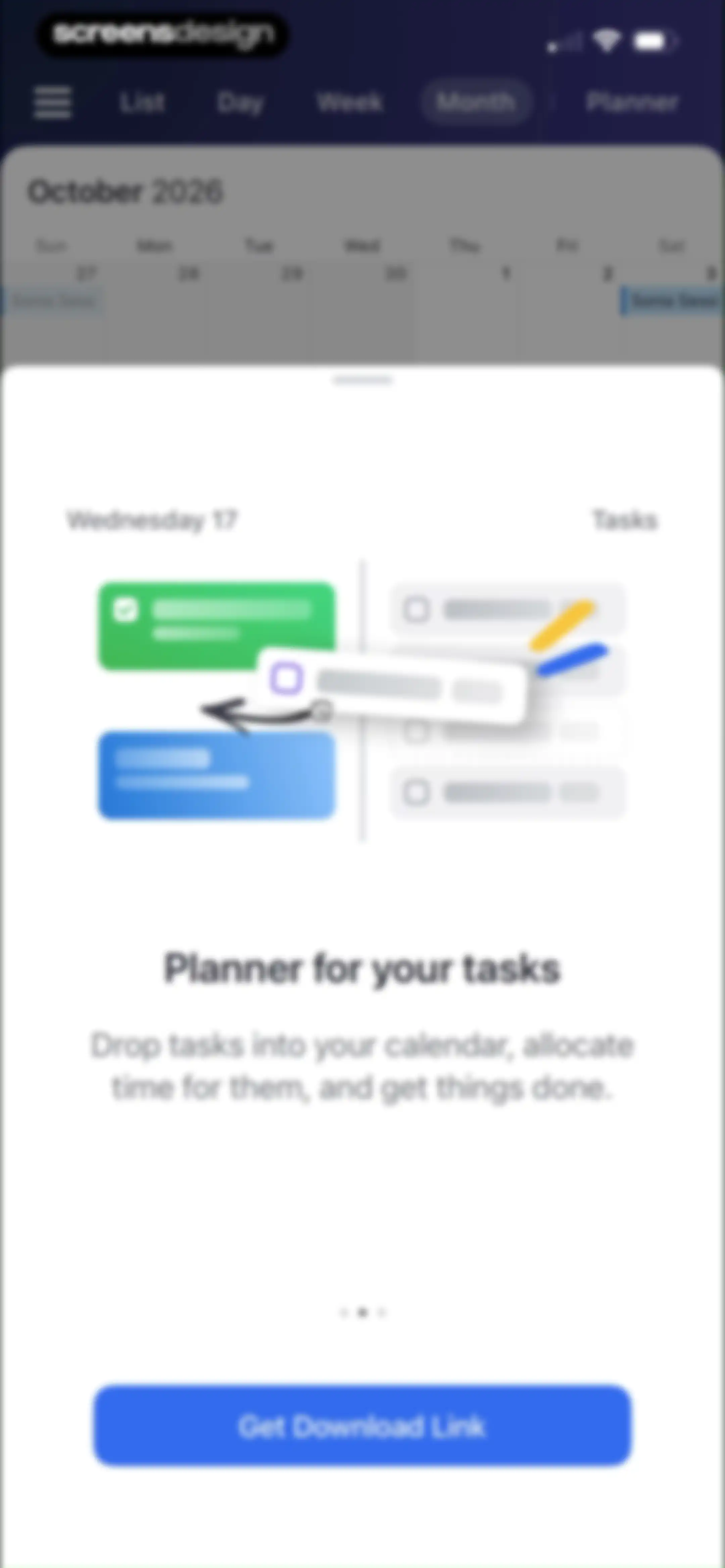 Calendars: Schedule Planner screen 79