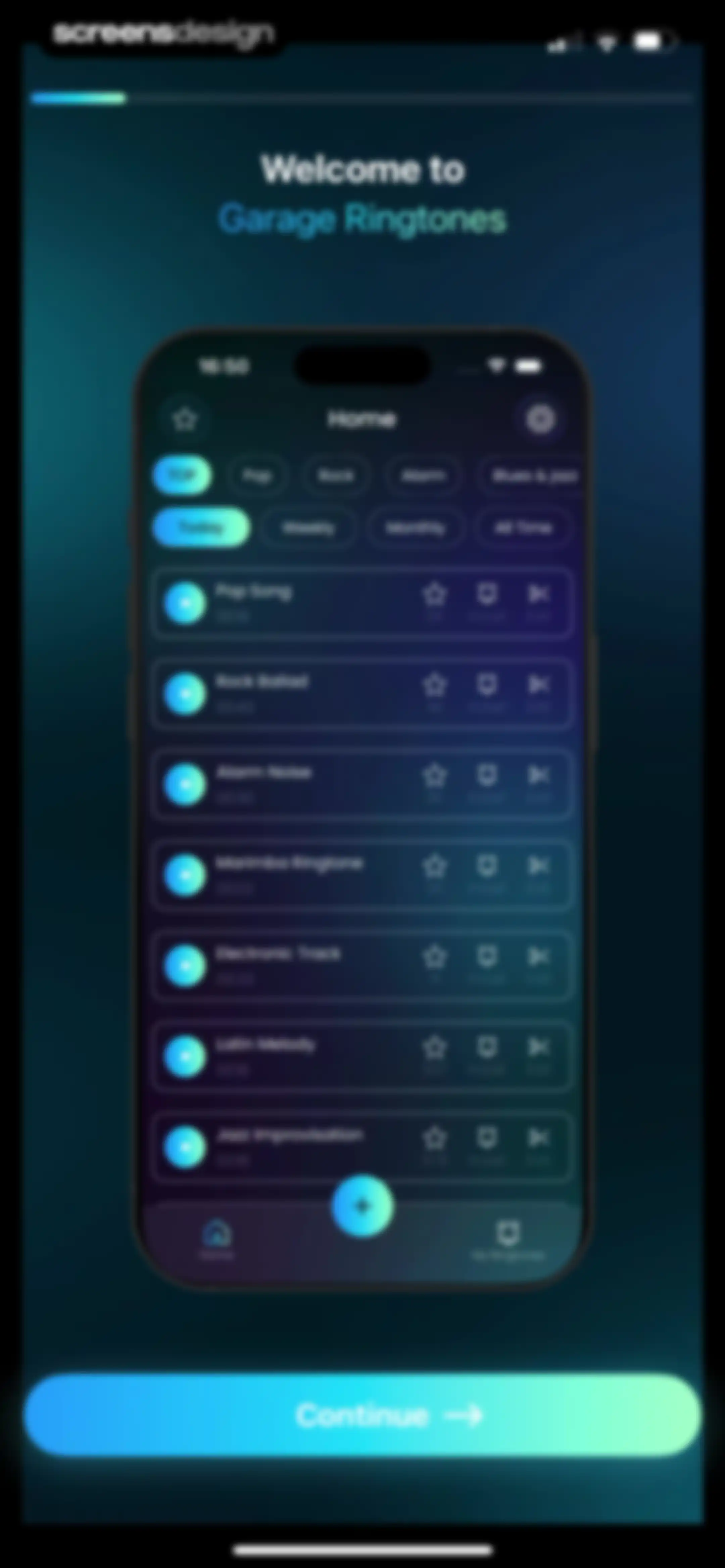 Garage Ringtones for iPhone screen 1