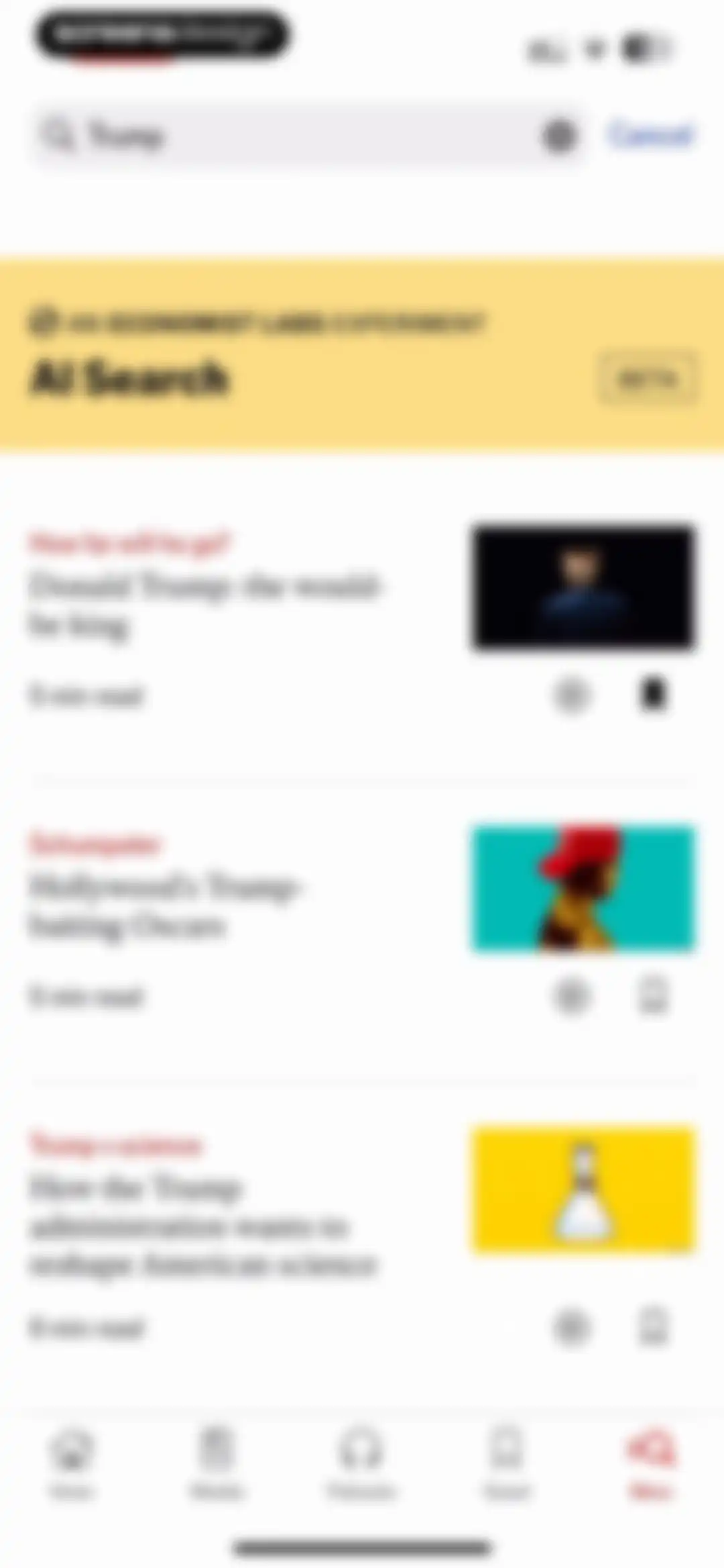 The Economist: News & Analysis screen 48