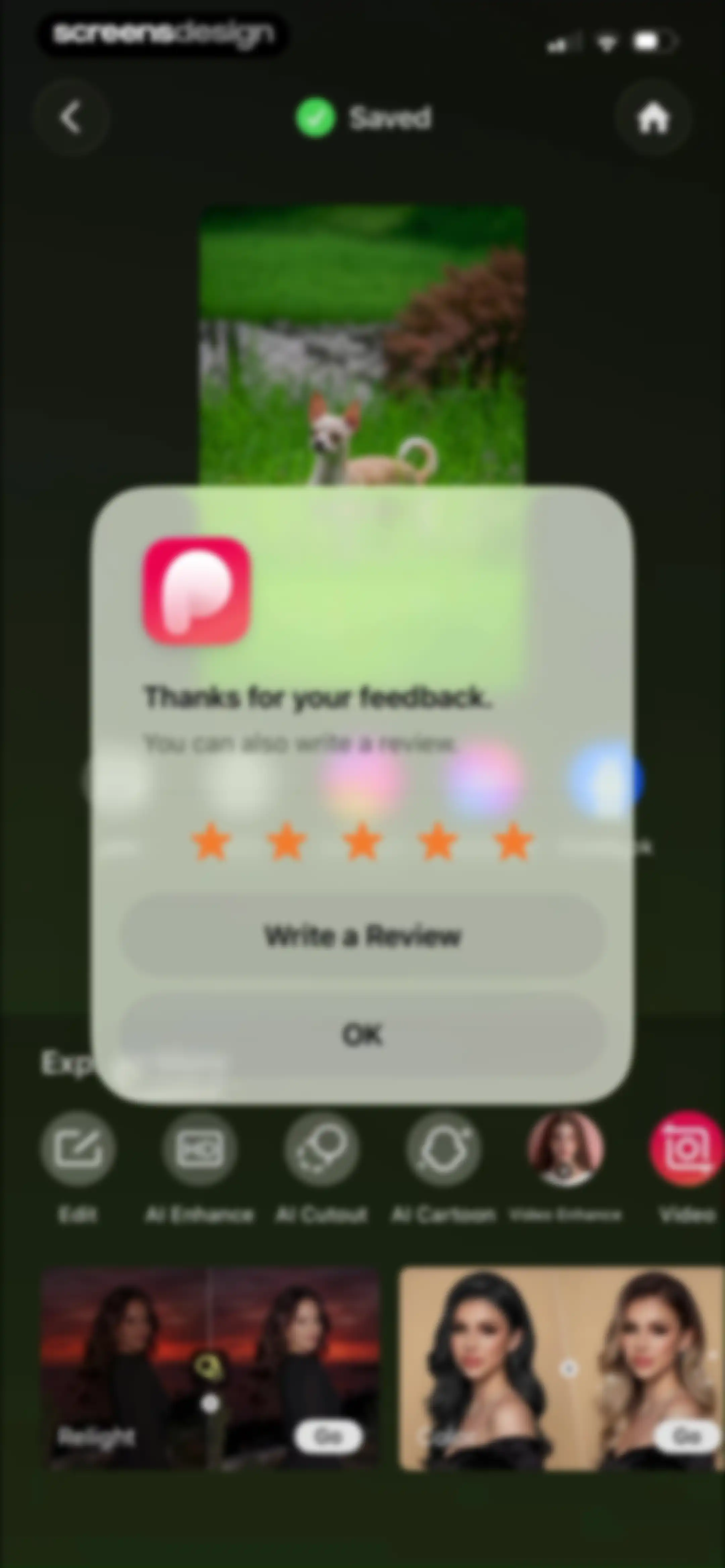 Peachy - AI Face & Body Editor screen 129