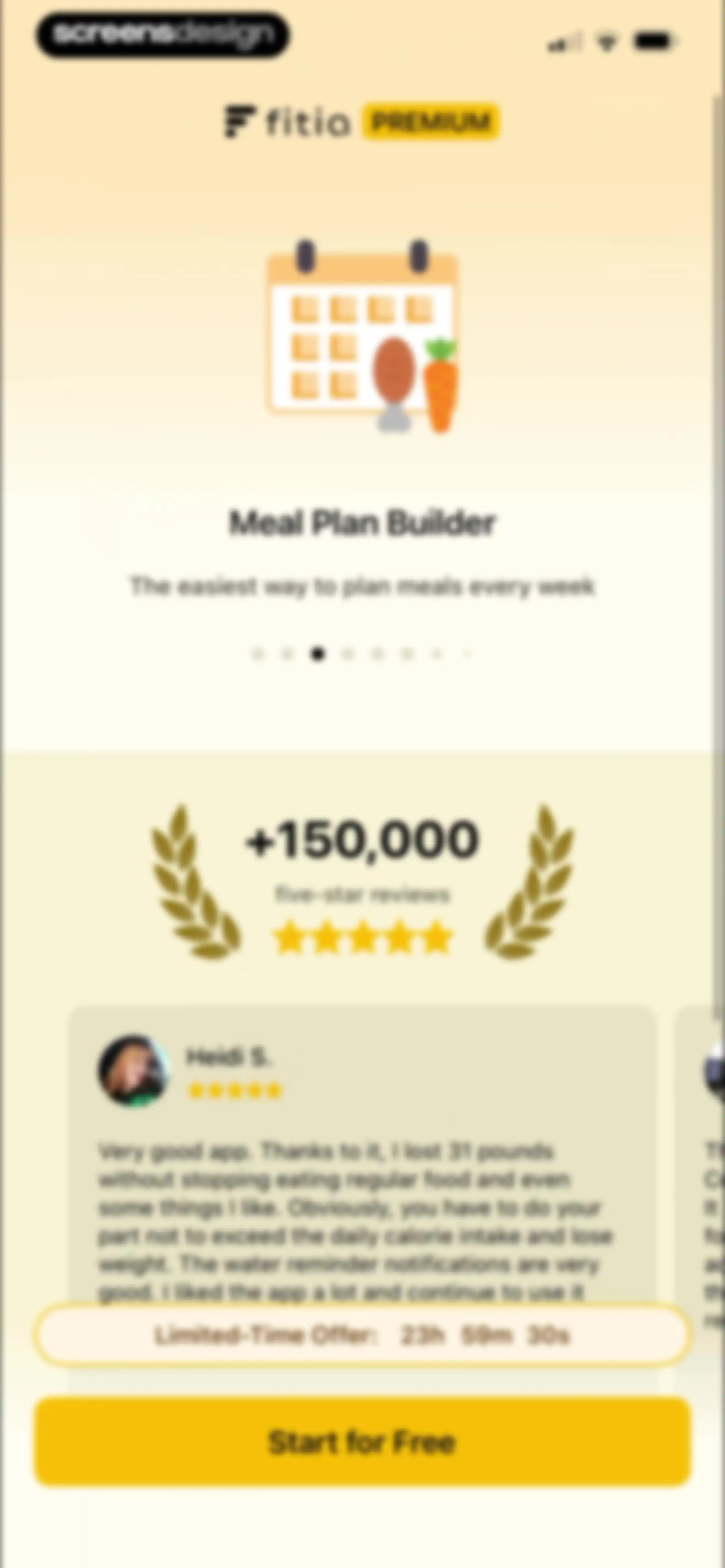 Fitia: Calorie Counter & Diet screen 39