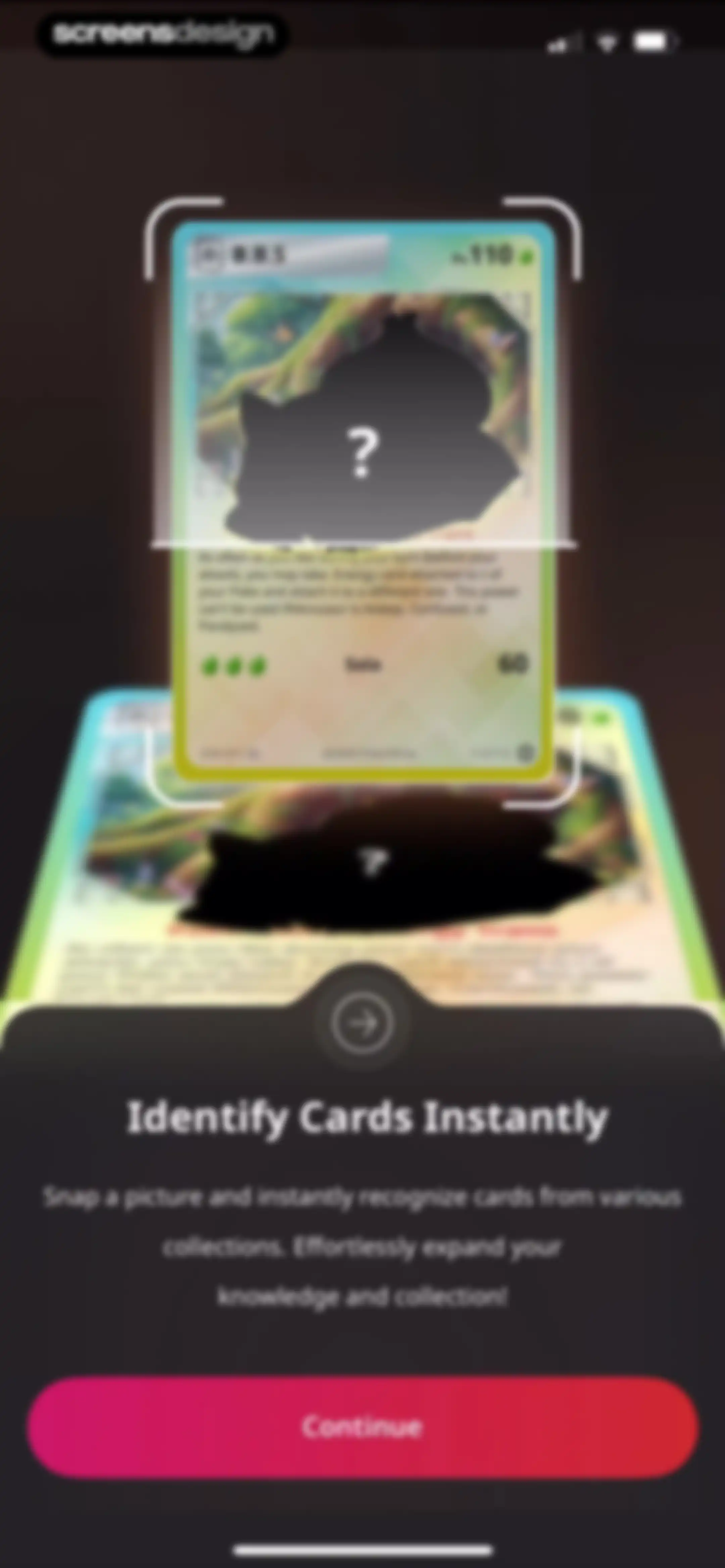 TCG Card Identifier Value screen 3