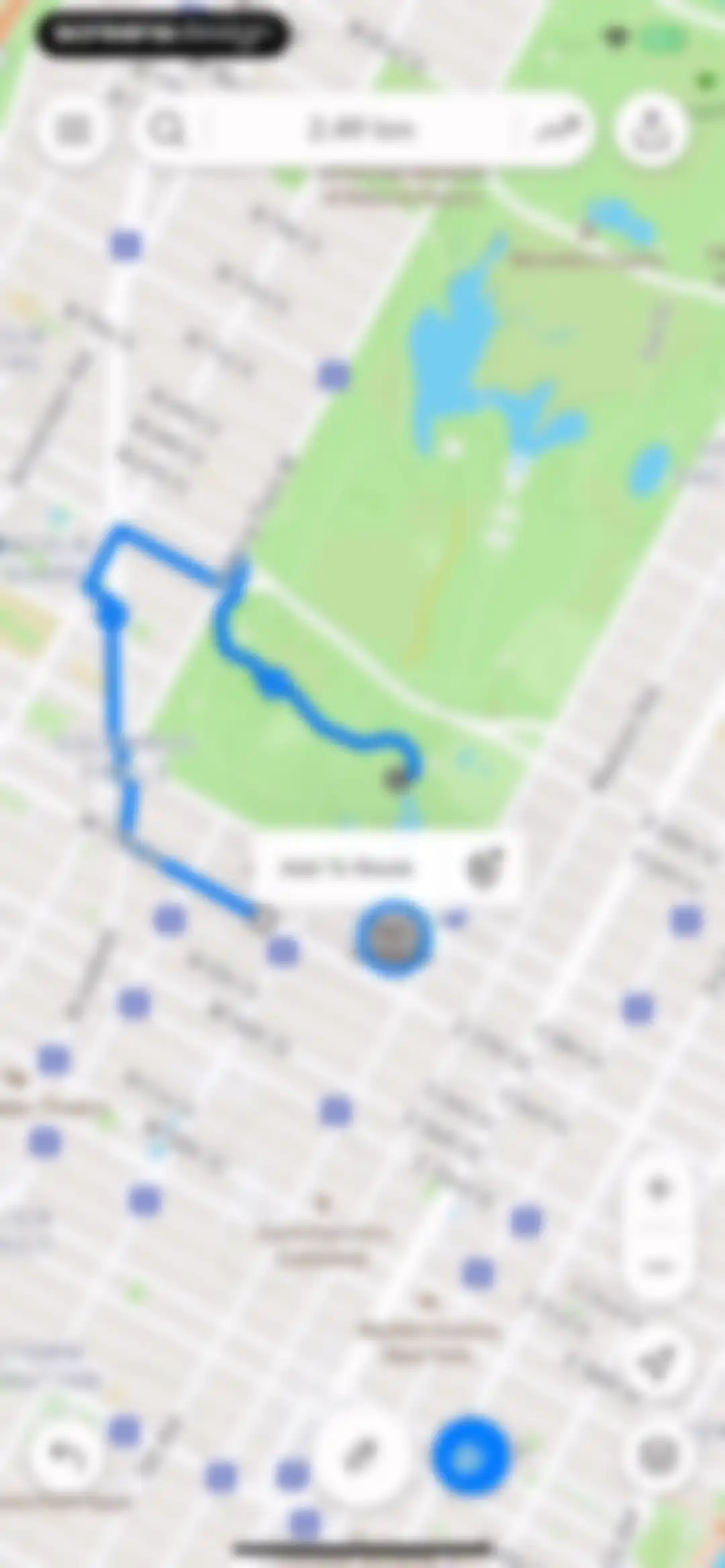 Footpath Route Planner screen 13