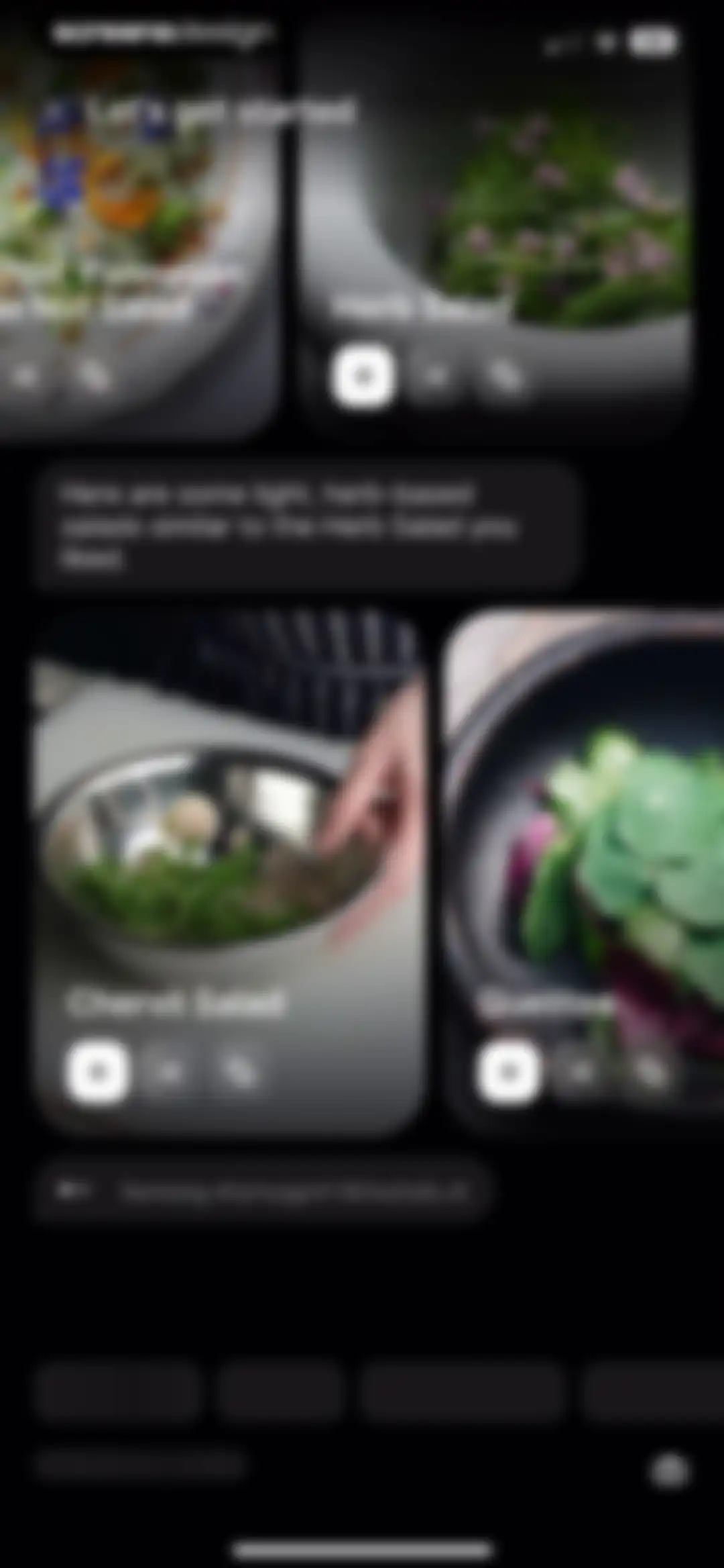 CREME: Create Memorable Meals screen 18
