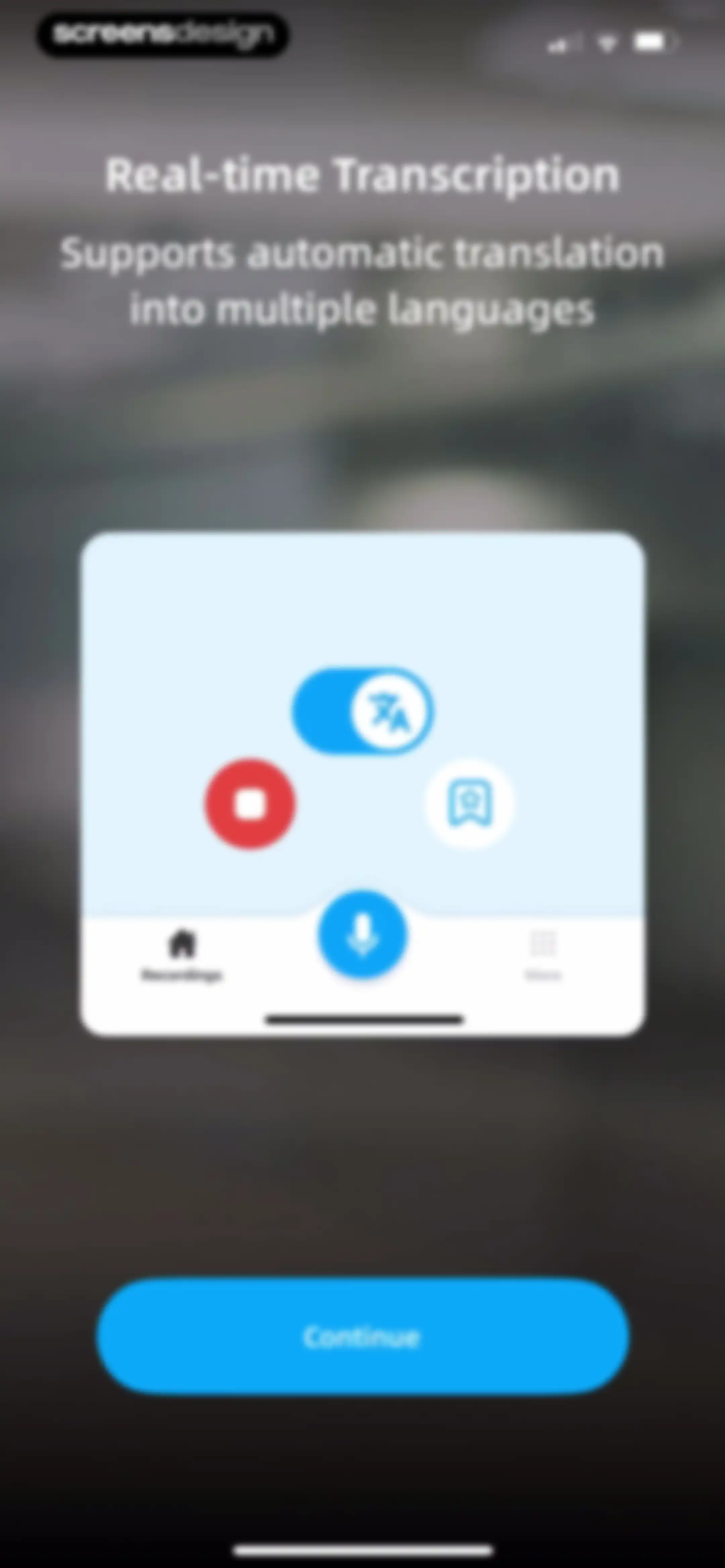 iRecord: Transcribe Voice Memo screen 3