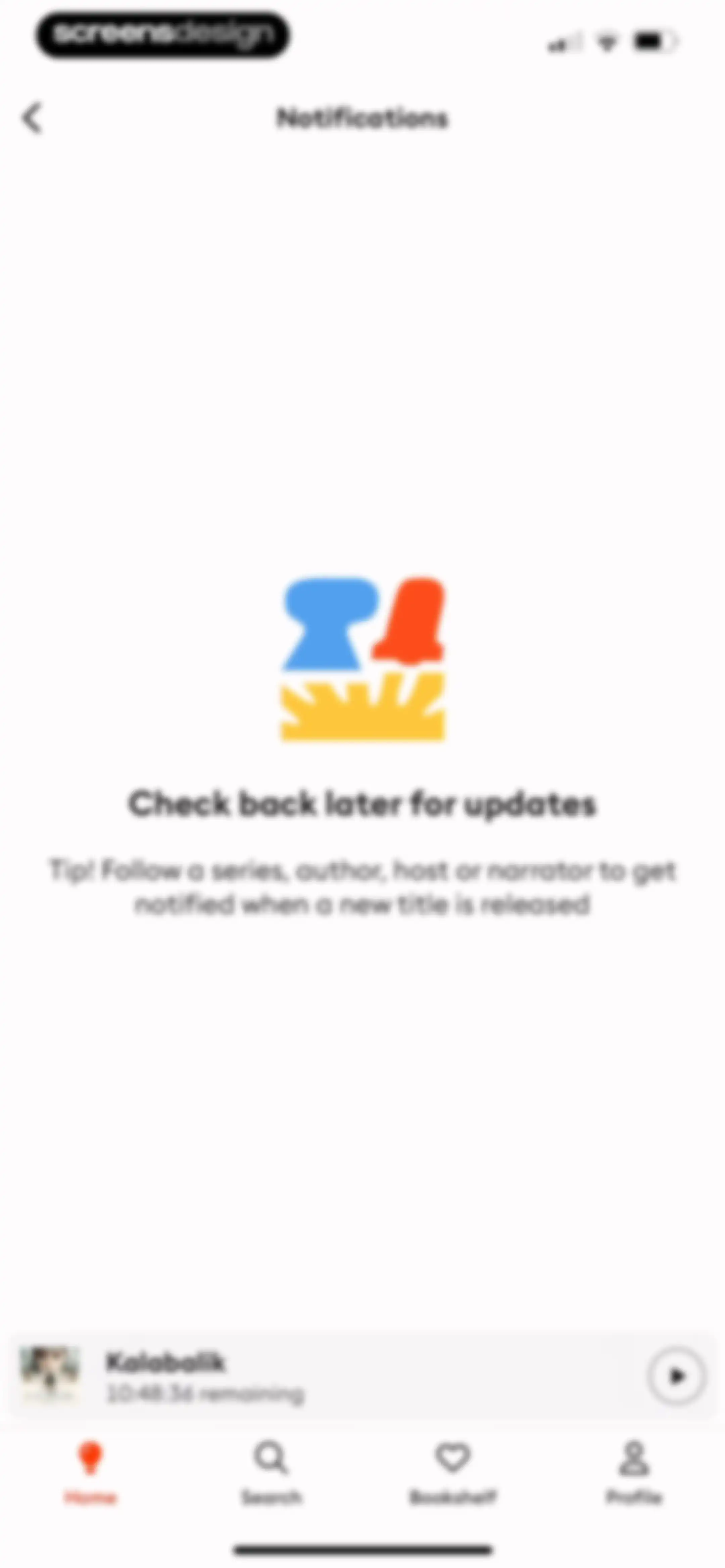 Storytel - Audiobooks Library screen 84
