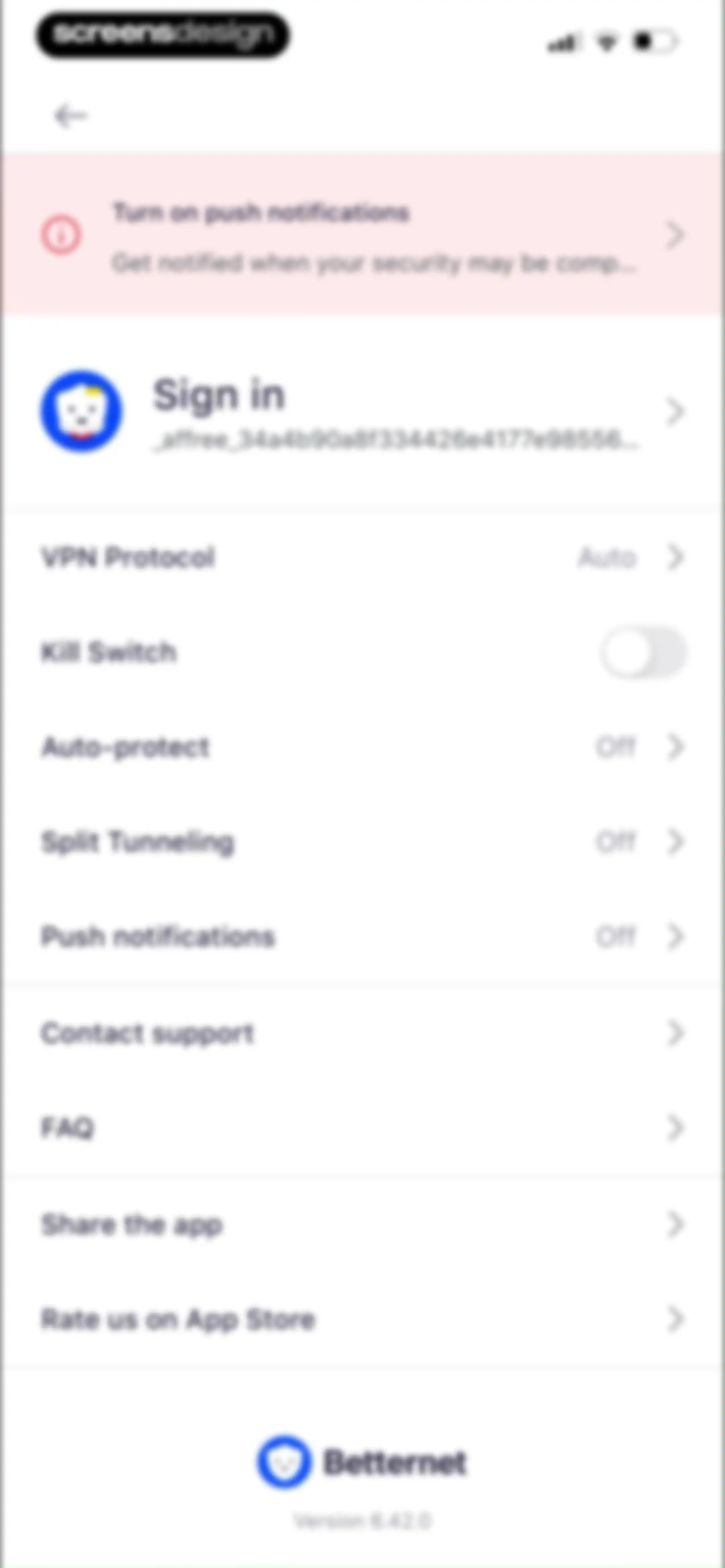 Betternet: Fast Secure VPN screen 16