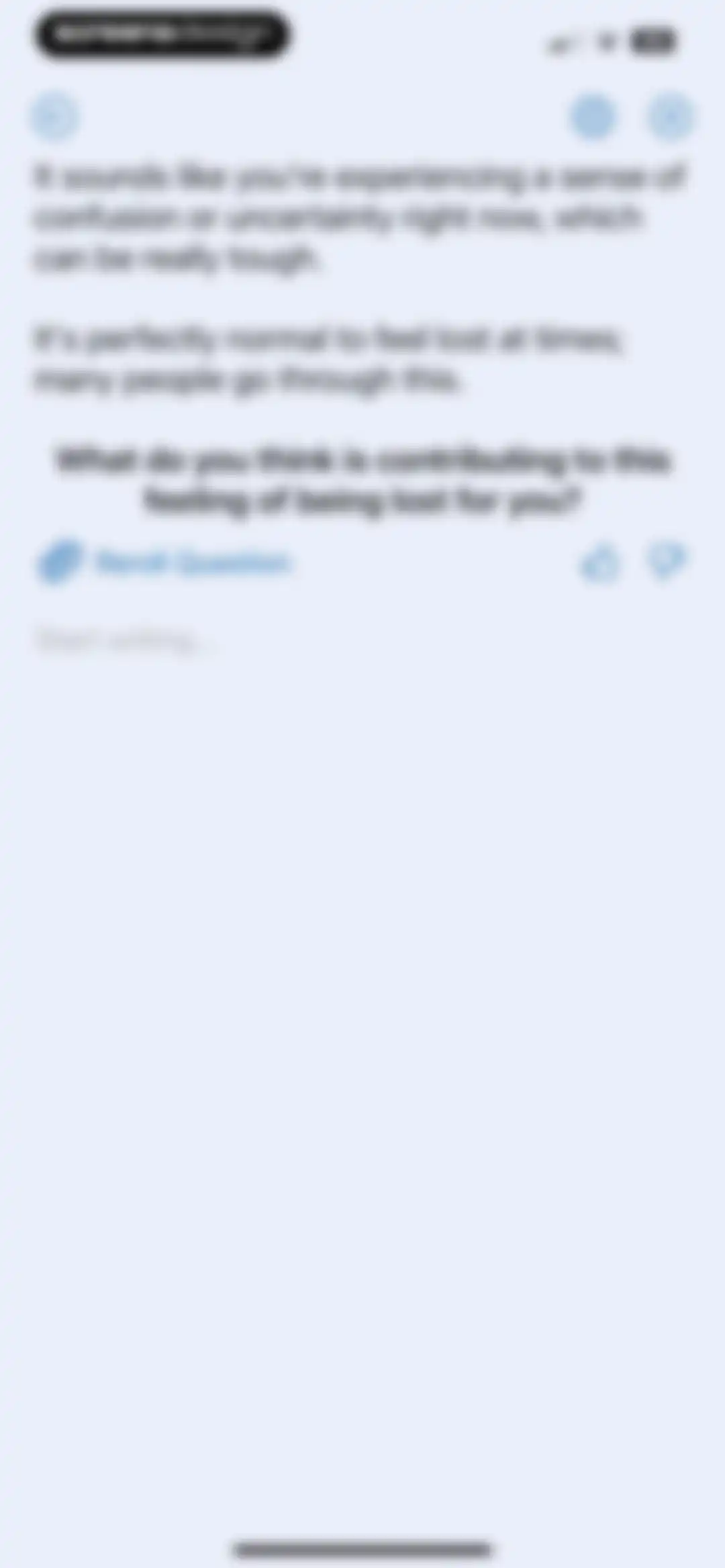 Clarity: CBT Self Help Journal screen 91