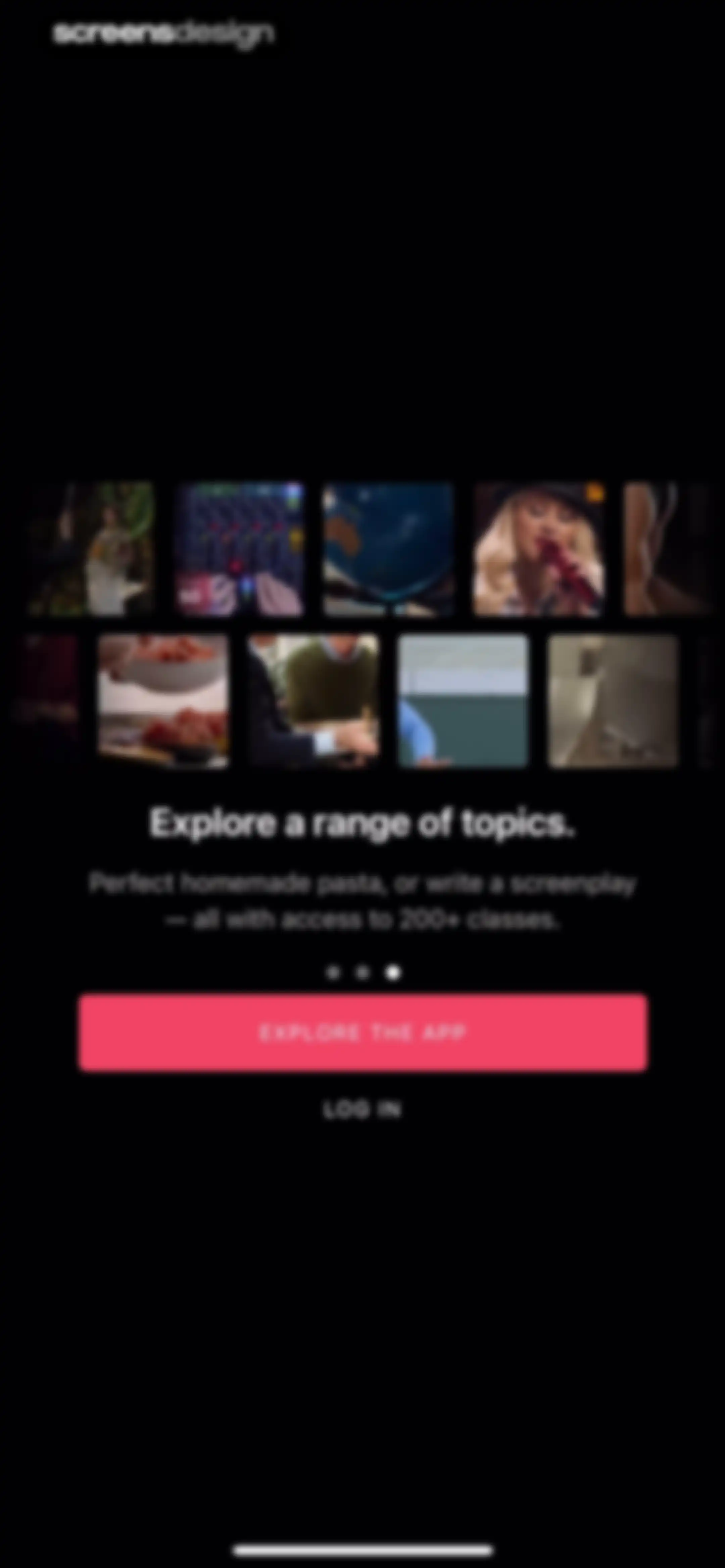 MasterClass: Online Classes screen 4