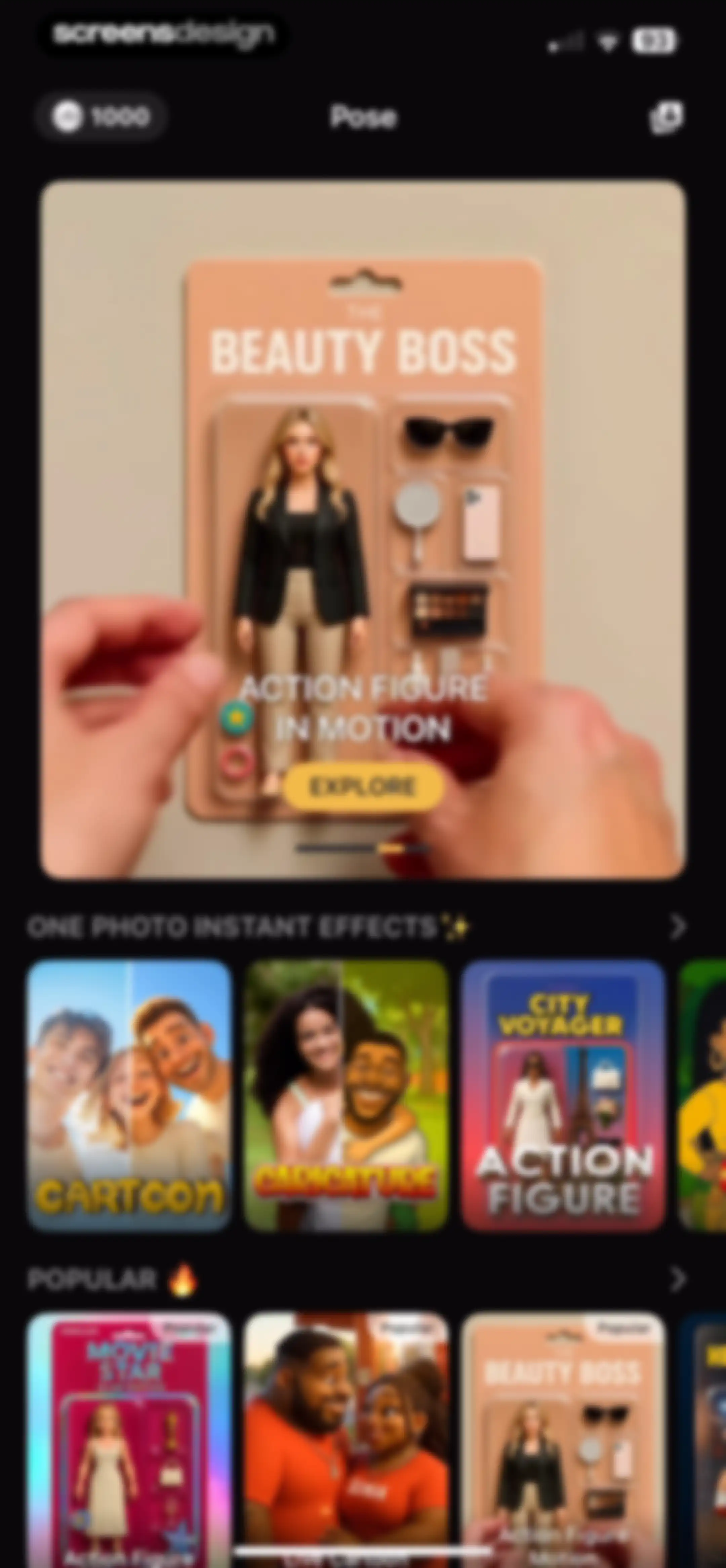 Pose: AI Photo Video Generator screen 21