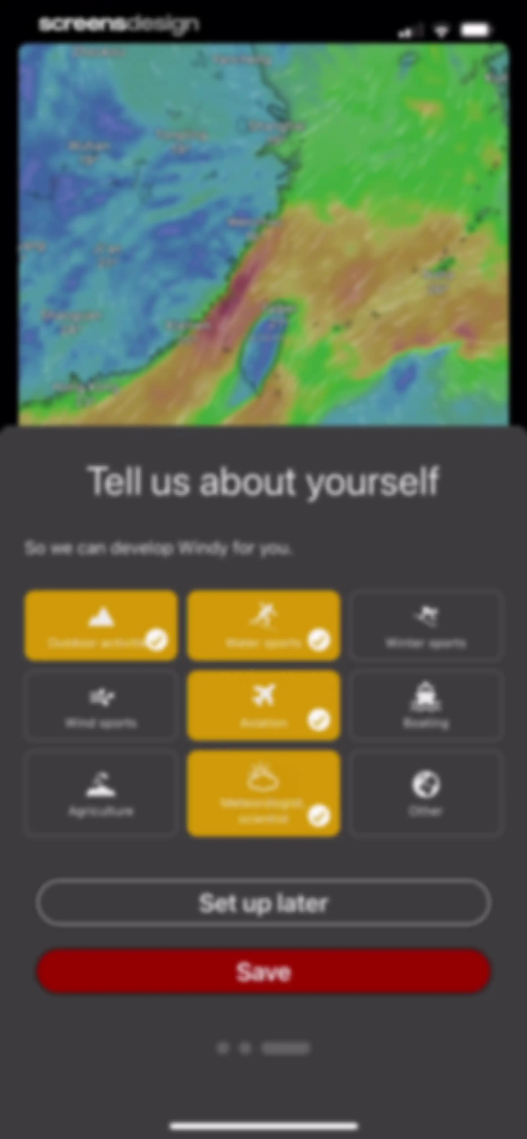 Windy.com screen 5
