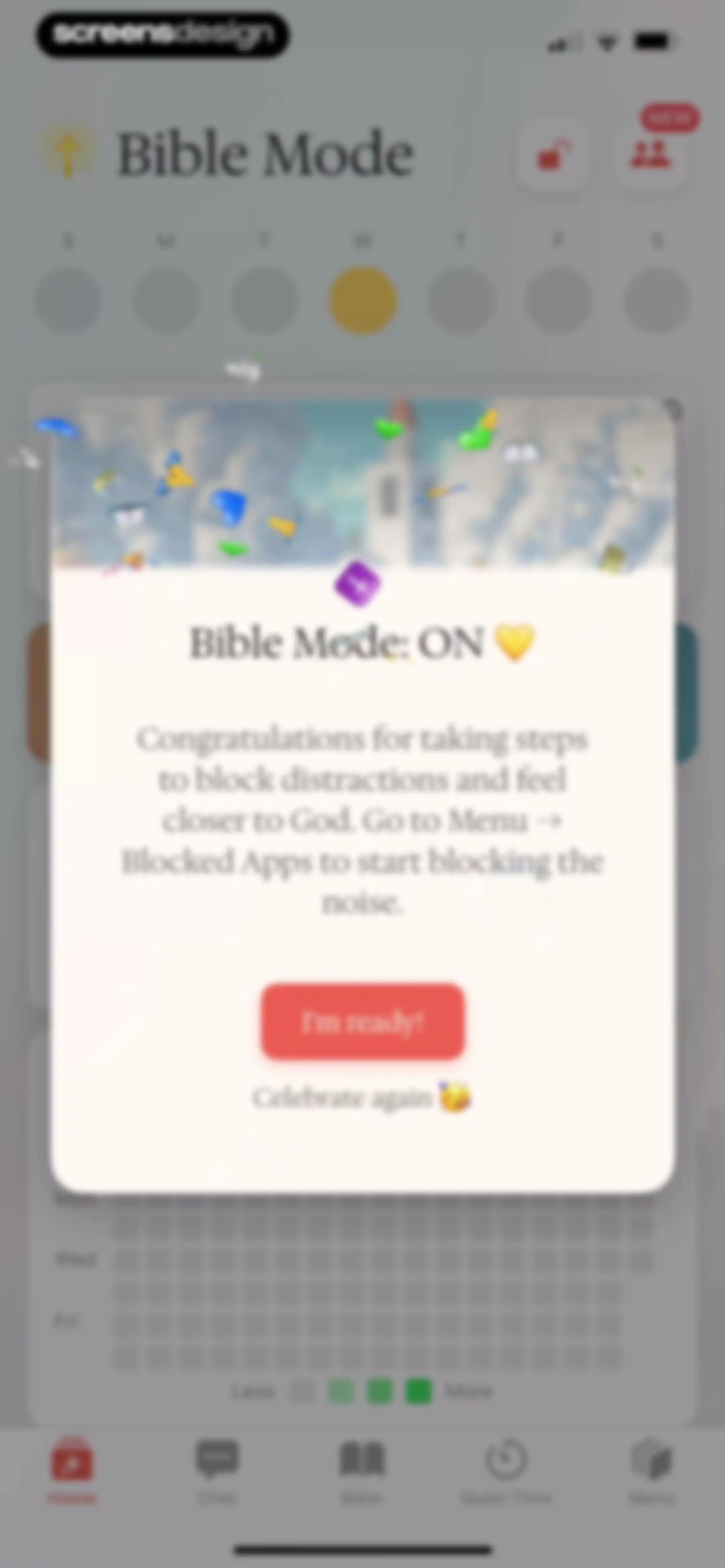 Bible Mode: Reduce Screen Time screen 39