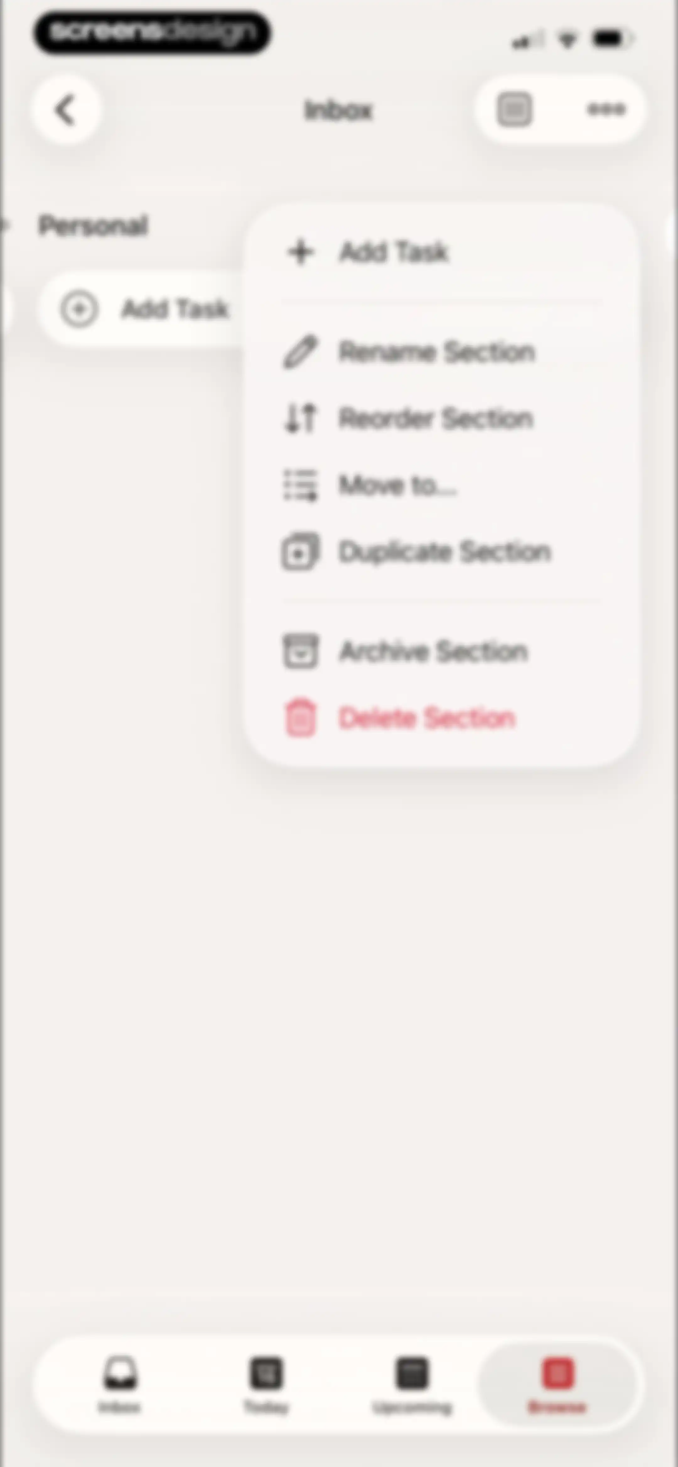 Todoist: To Do List & Calendar screen 94