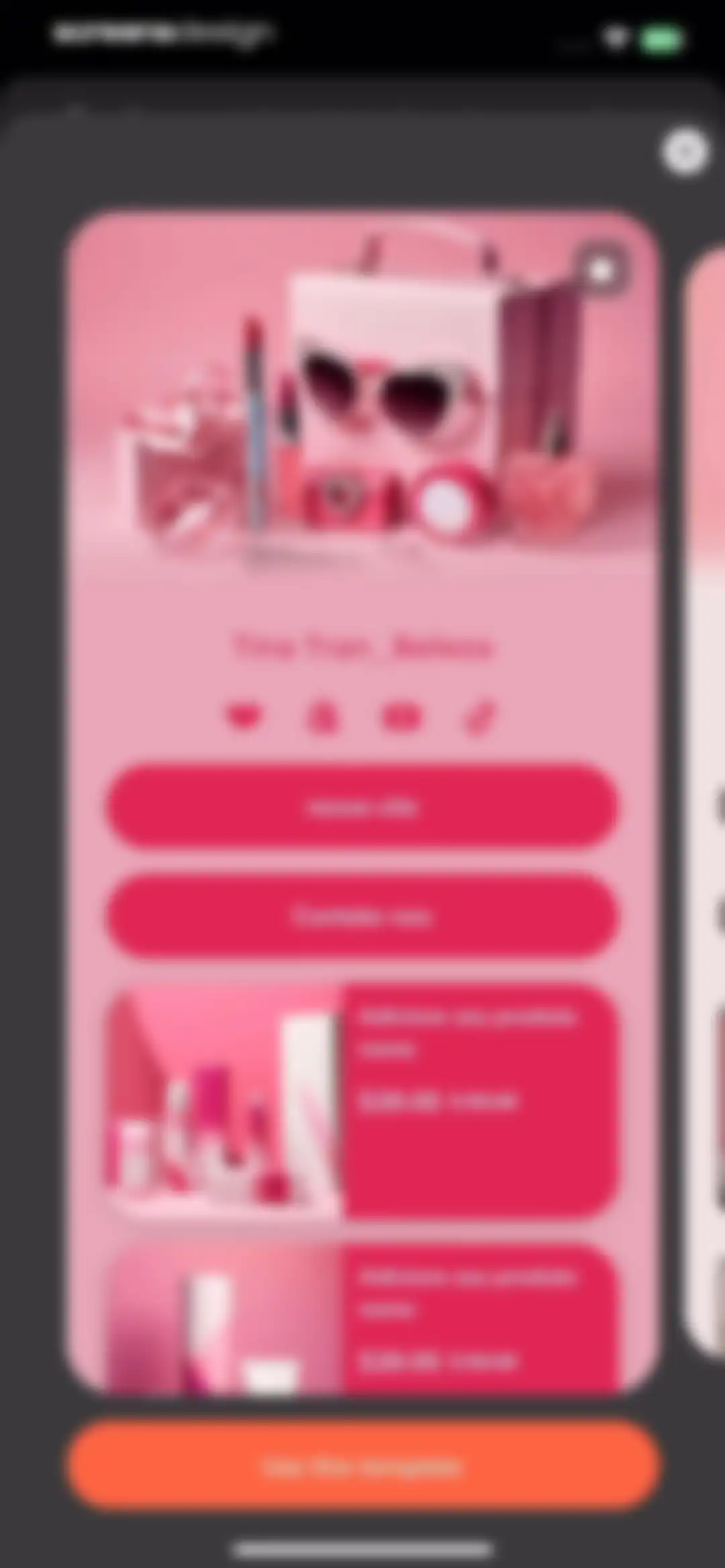 Linkbio - Link in Bio Builder screen 17