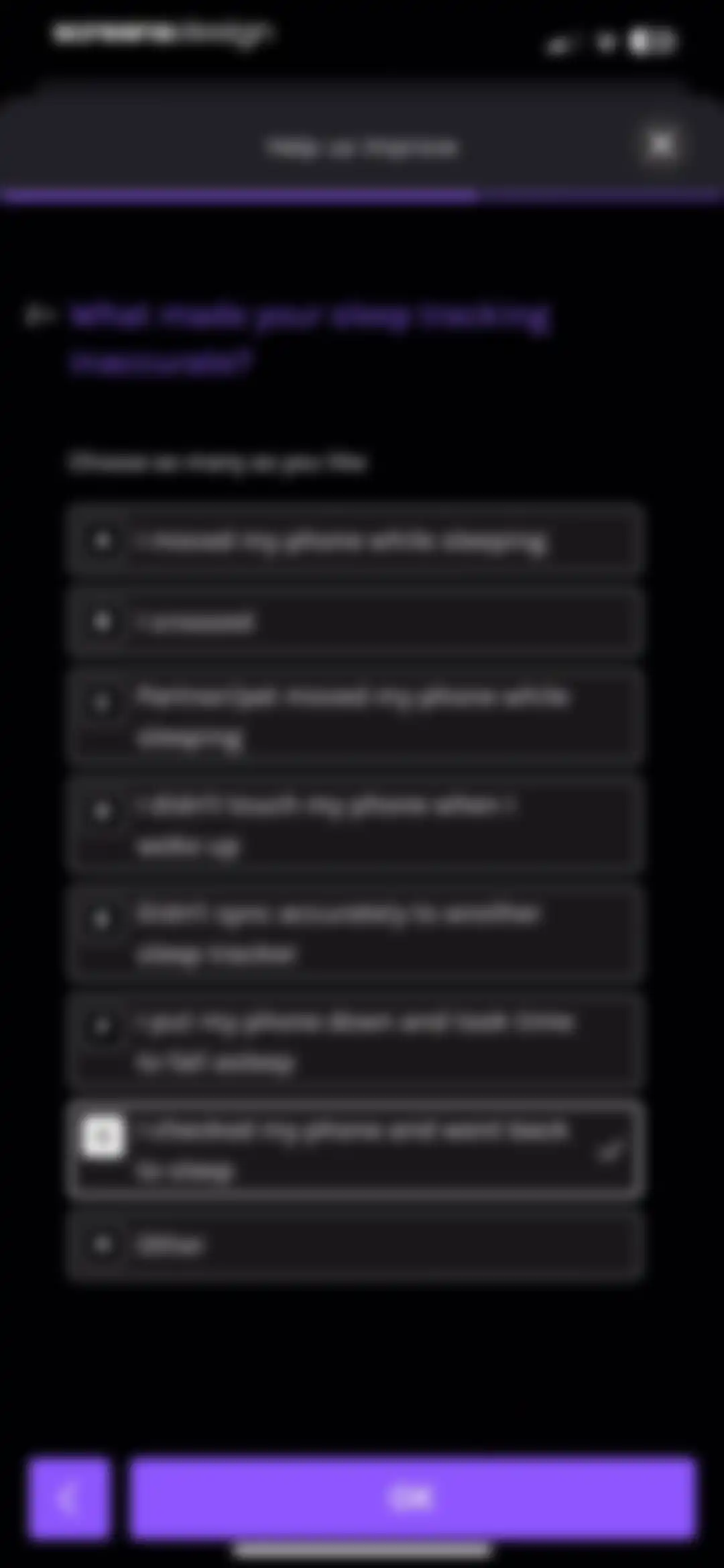RISE: Sleep Tracker screen 136