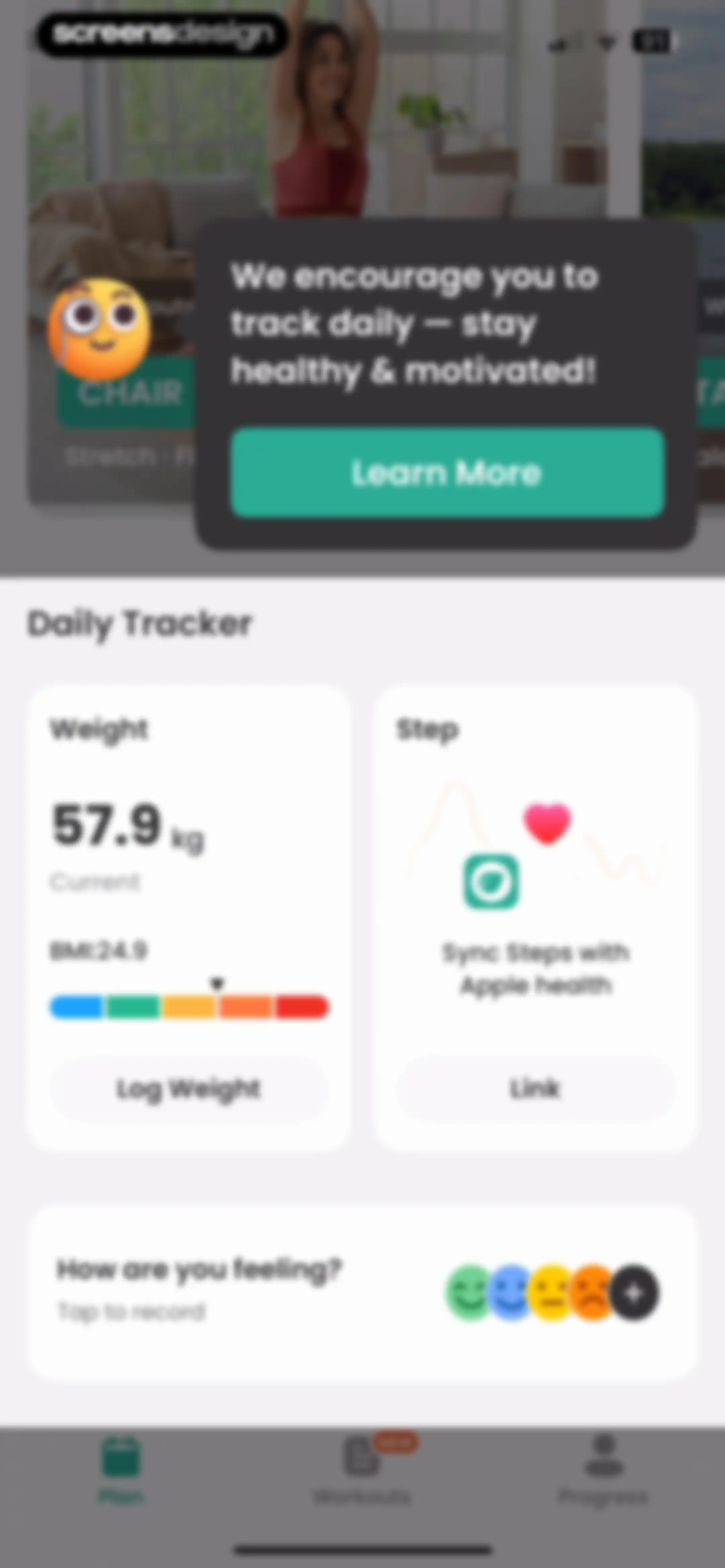 Workout for Seniors: SeniorFit screen 63