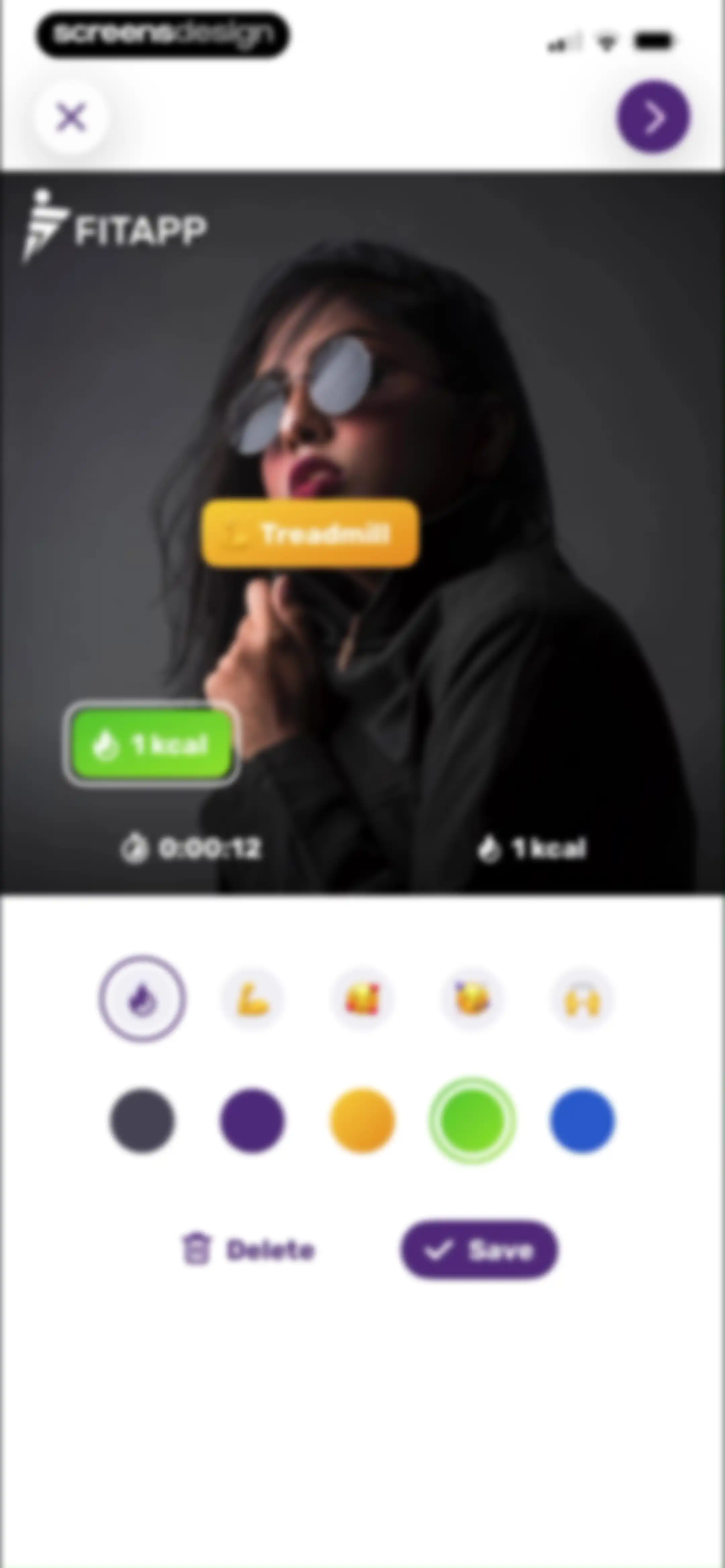Running Tracker App – FITAPP screen 54