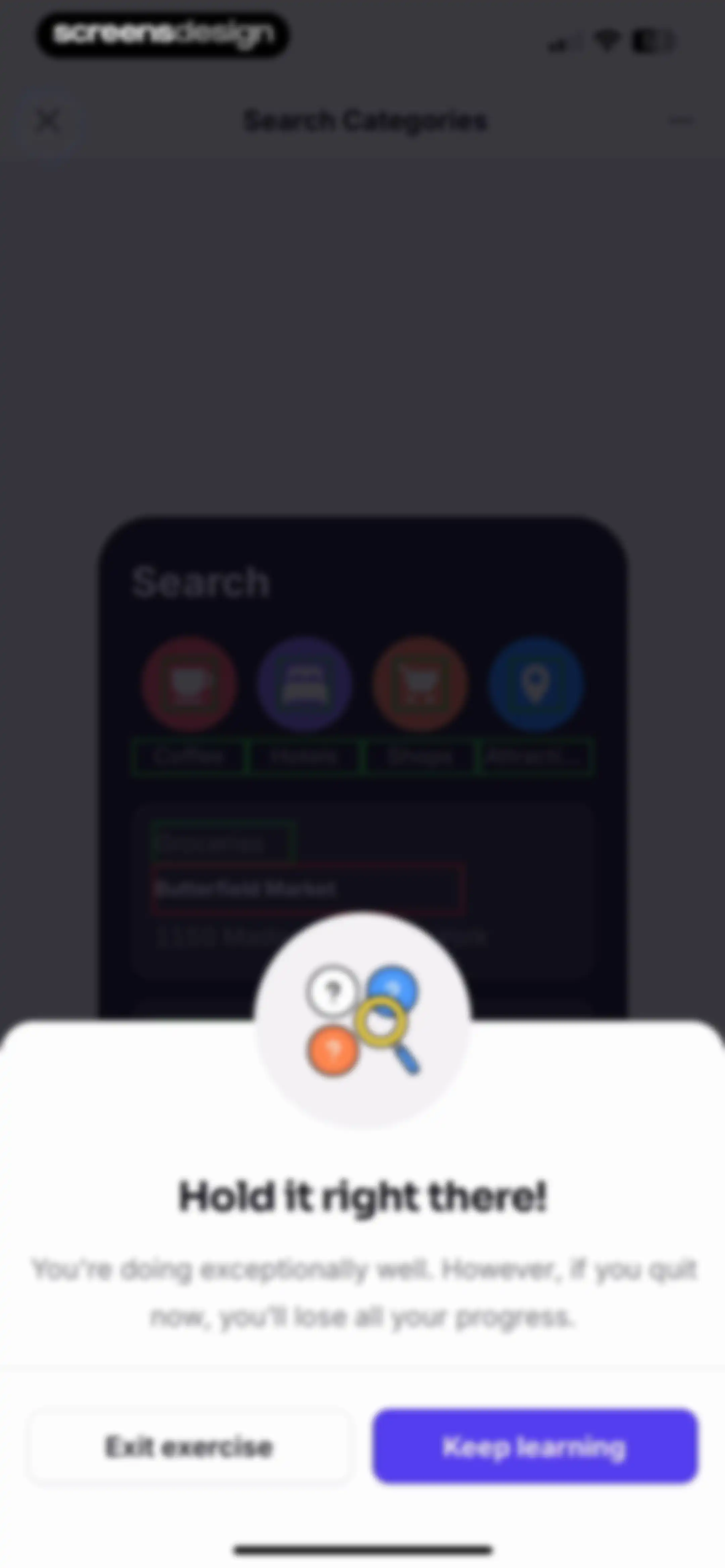 Uxcel: Learn UX & UI Design screen 89