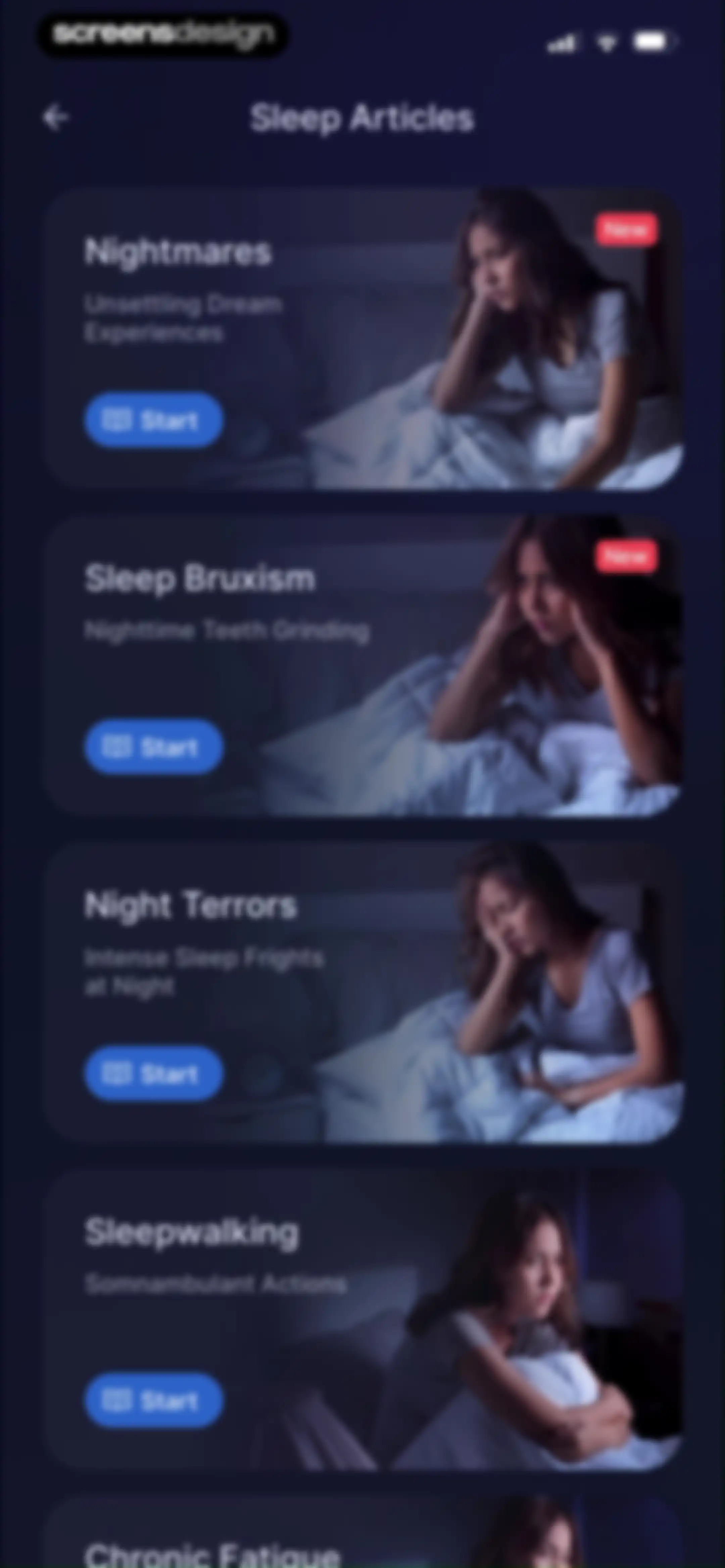 Harmoni - Health & Sleep screen 87