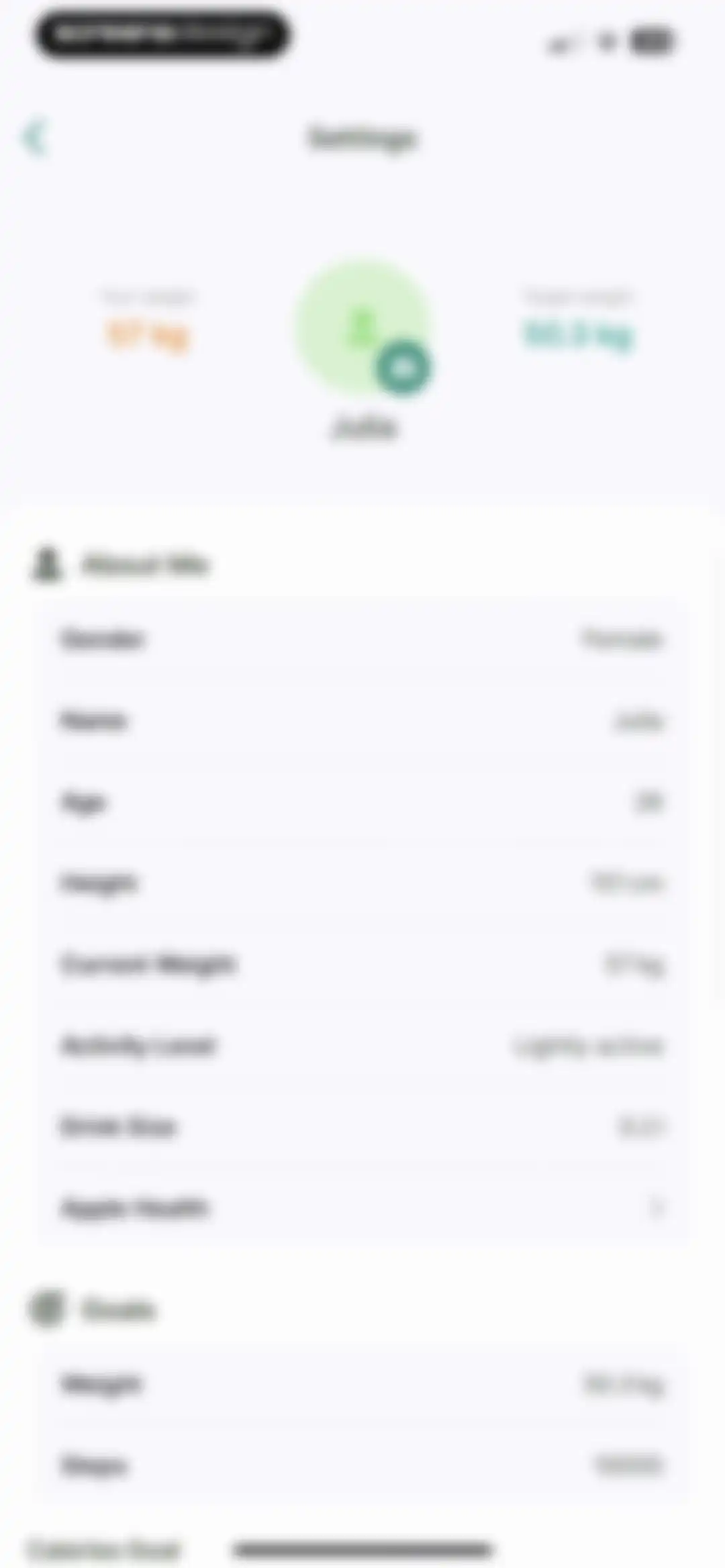 ‎Calorie Counter: Food Tracker screen 104