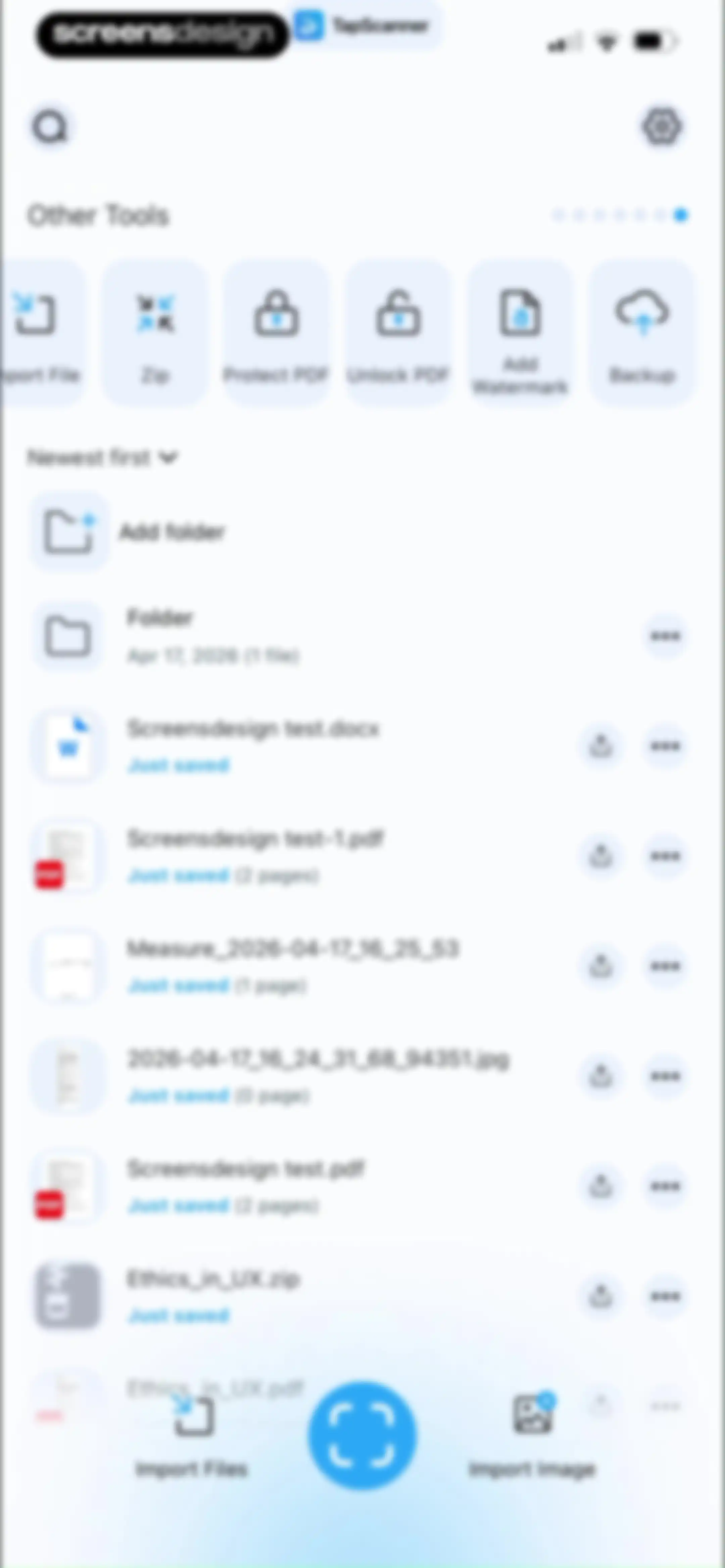 PDF Scanner App: TapScanner screen 120