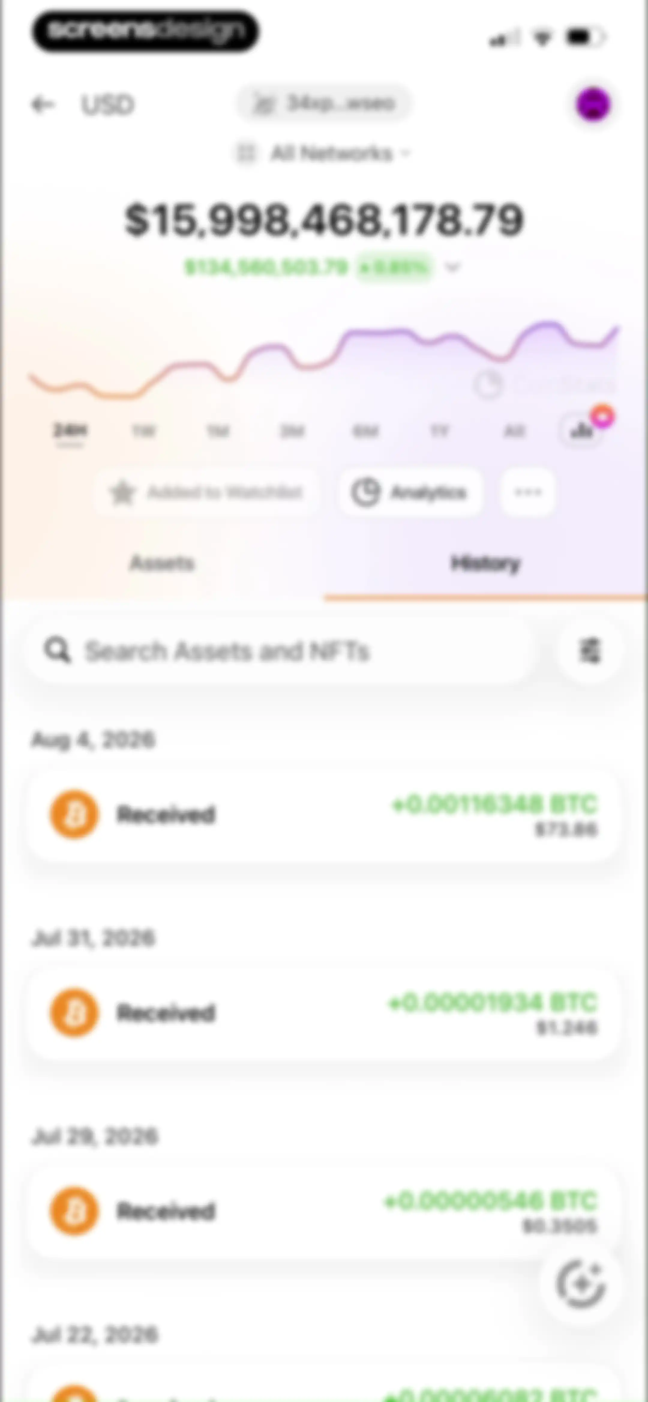 CoinStats: Crypto Portfolio screen 79
