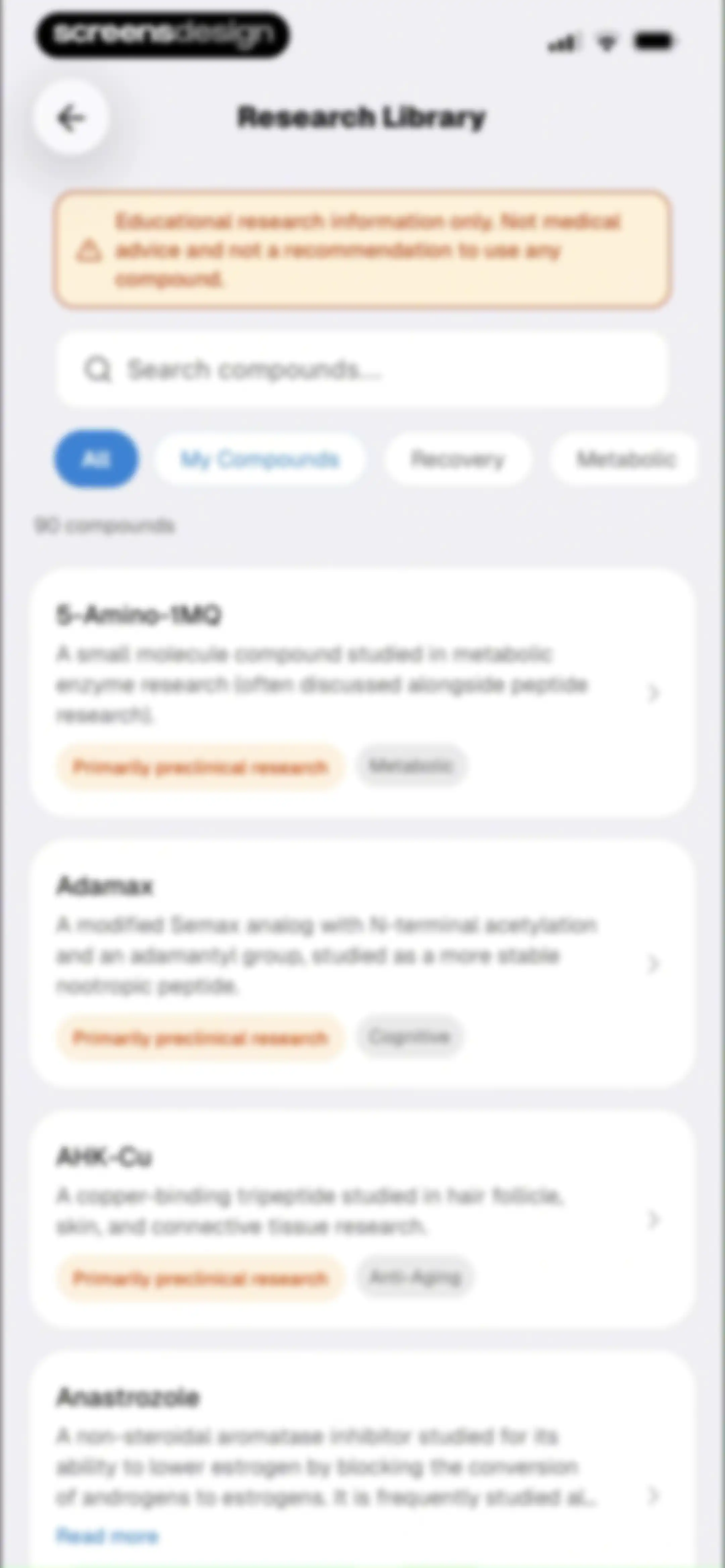 Pep AI: Peptide GLP-1 Tracker screen 111